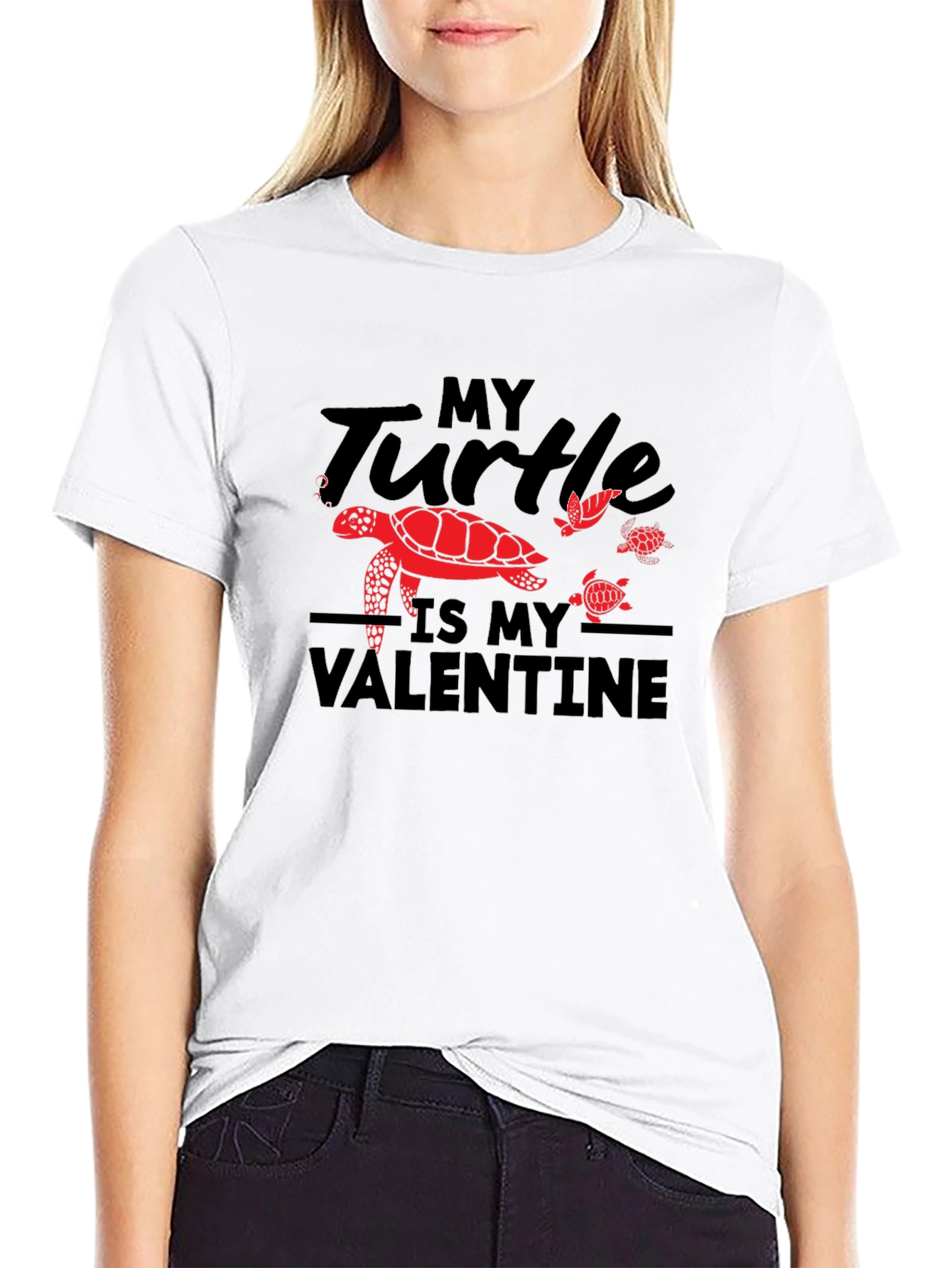 My Turtle Is My Valentine T-Shirt