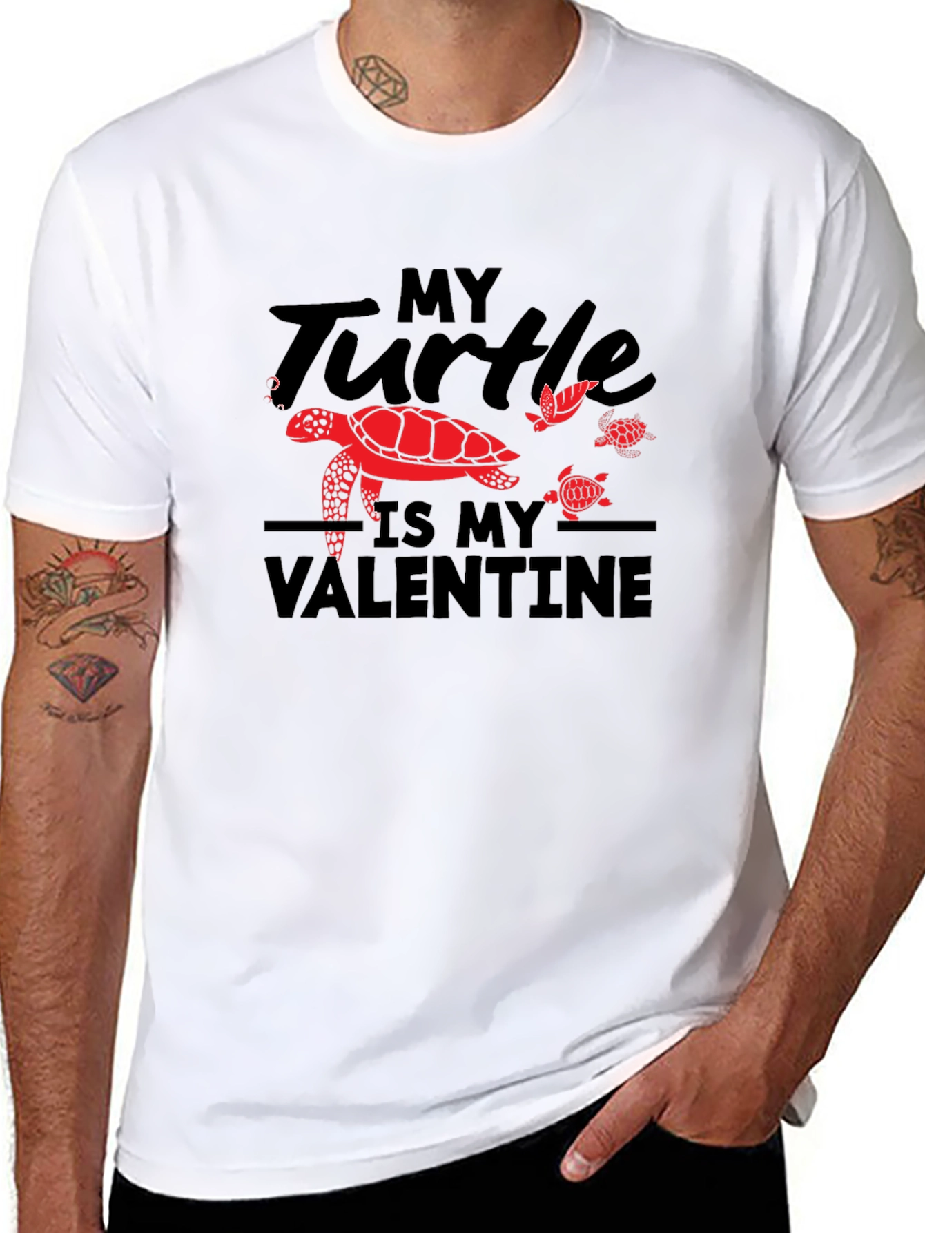 My Turtle Is My Valentine T-Shirt