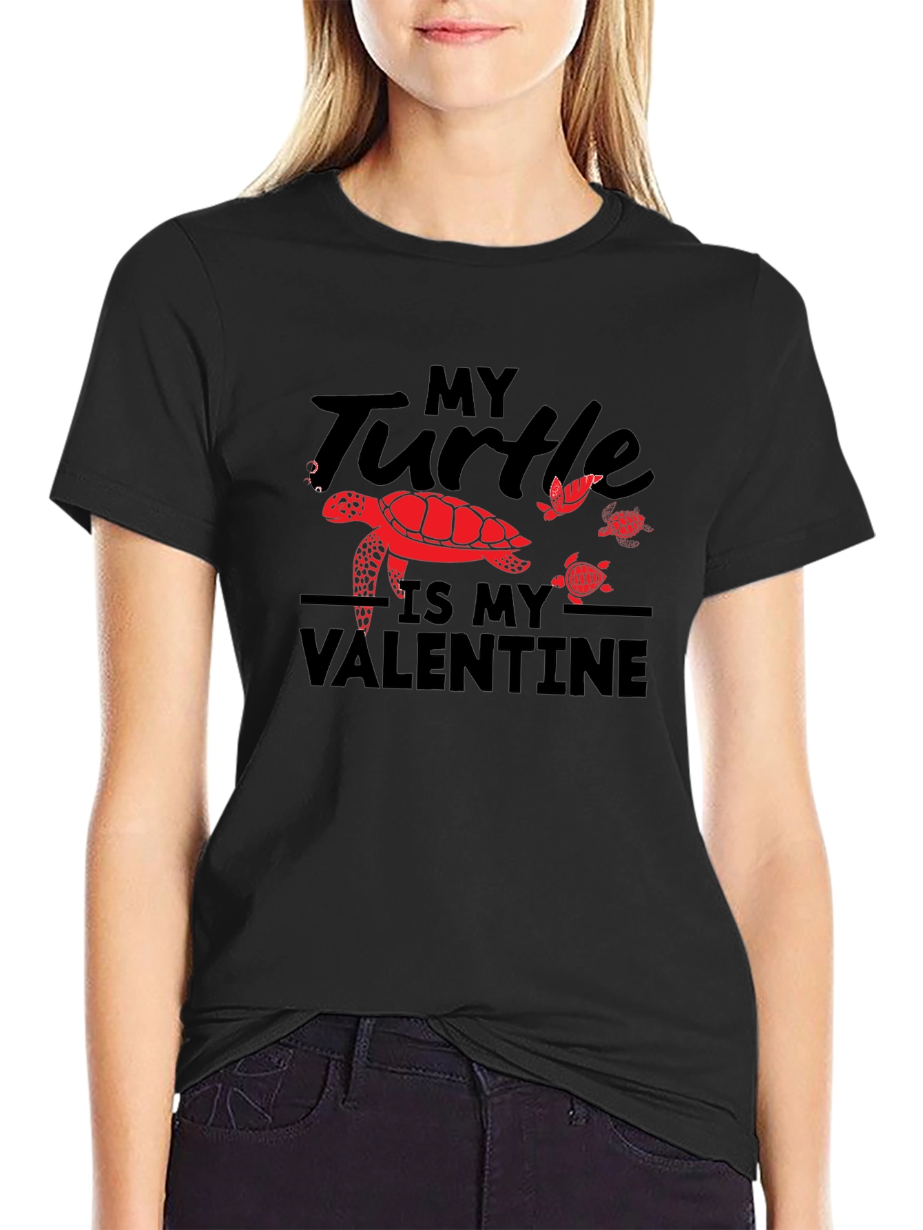 My Turtle Is My Valentine T-Shirt