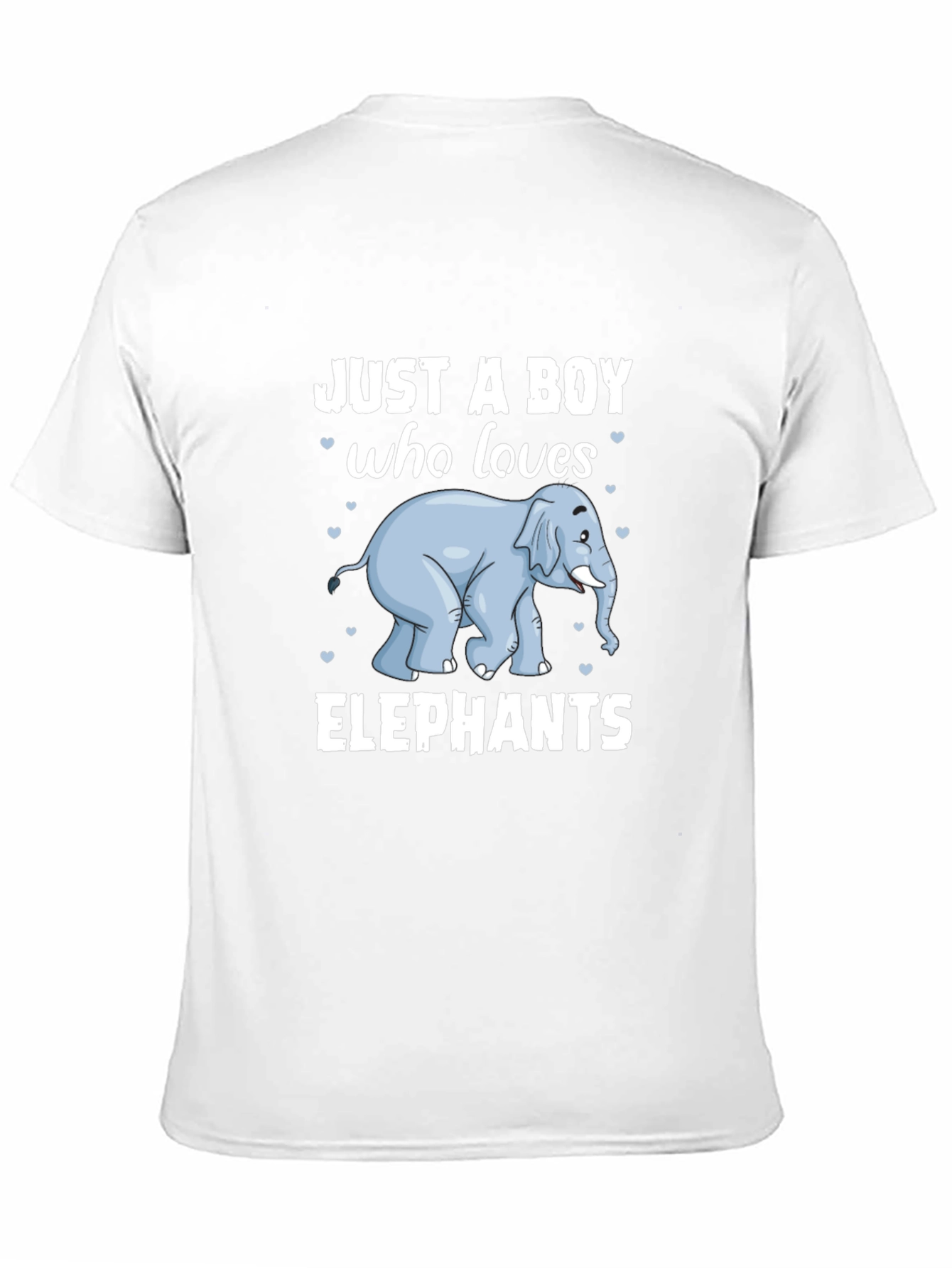 Boys Elephant Lover T-Shirt - Cute Animal Graphic Tee