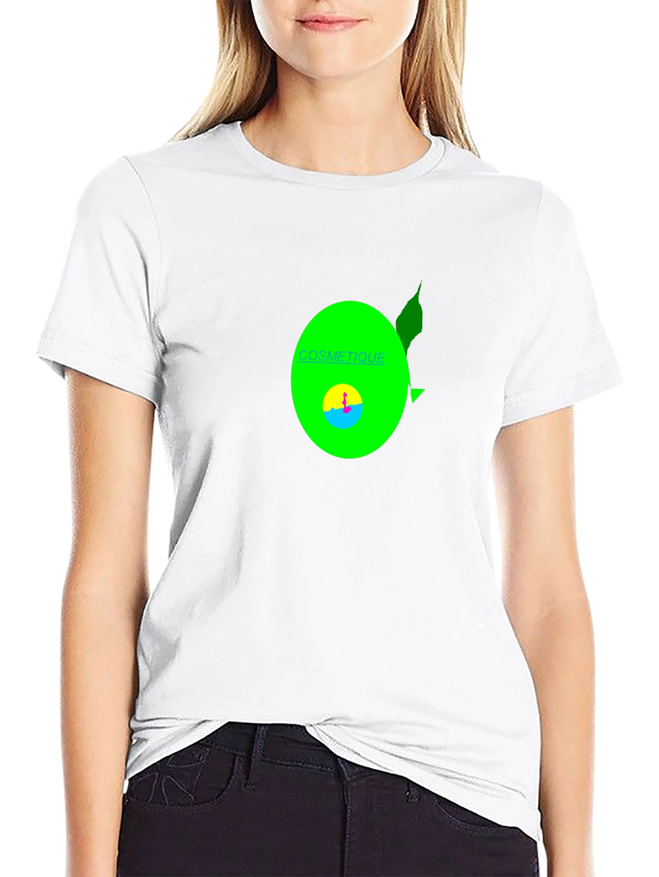 Cosmetique Graphic T-Shirt - Black