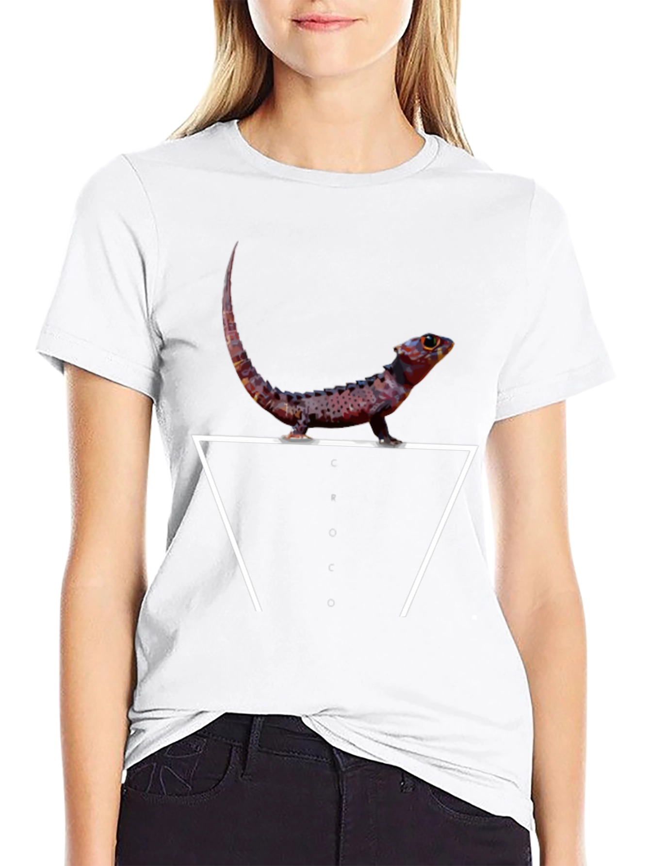Red-Eyed Crocodile Skink Graphic Tee