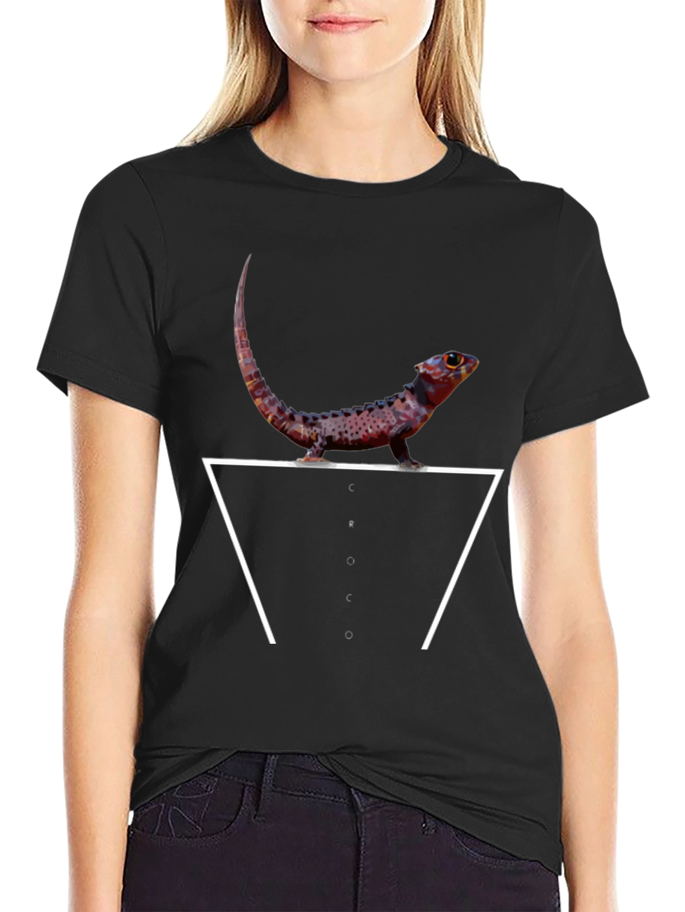 Red-Eyed Crocodile Skink Graphic Tee