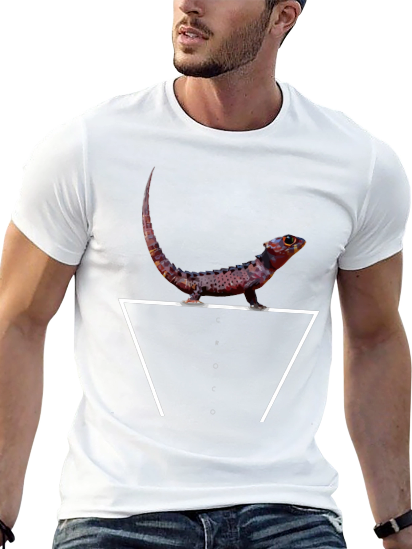 Red-Eyed Crocodile Skink Graphic Tee