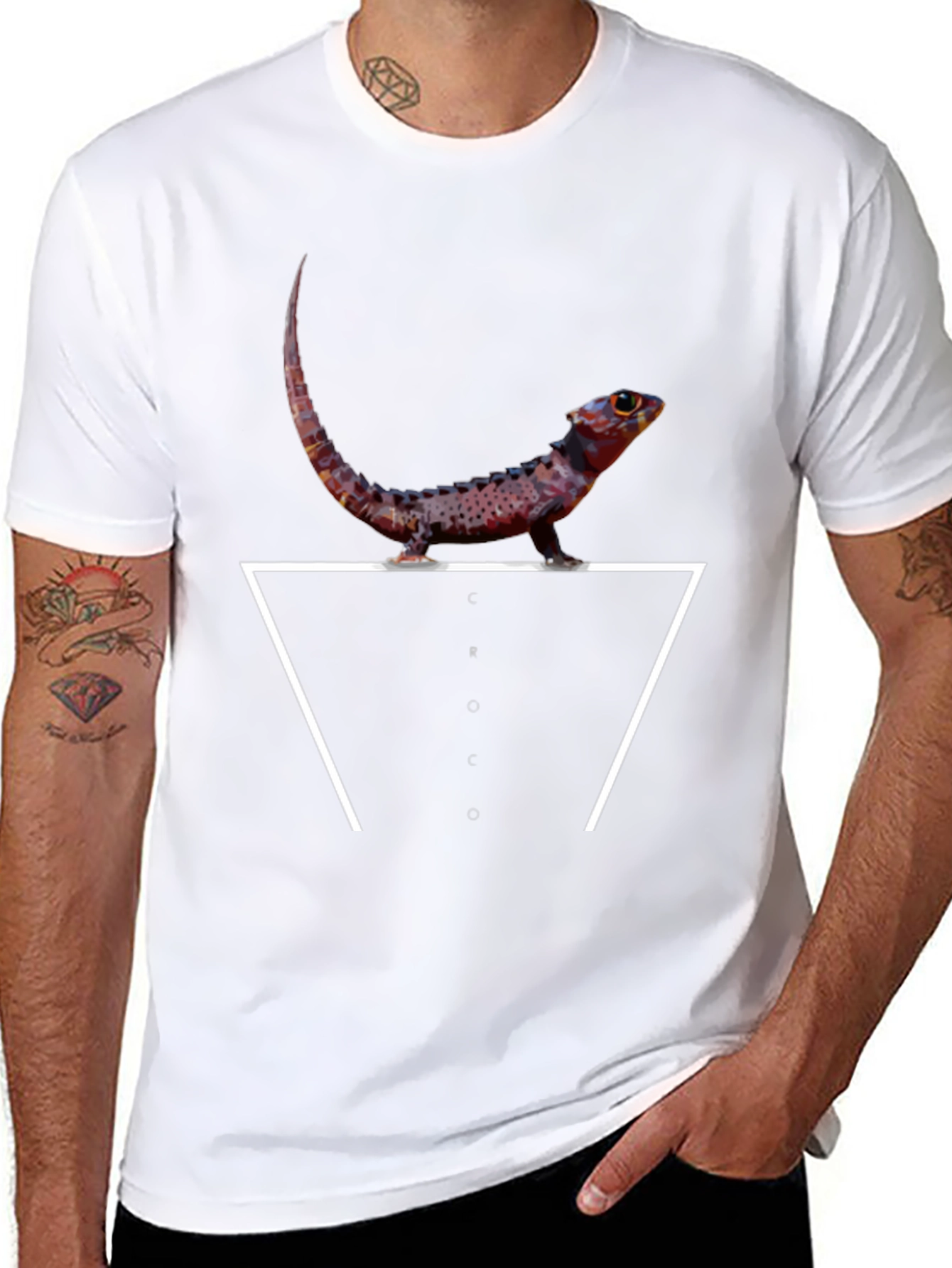 Red-Eyed Crocodile Skink Graphic Tee
