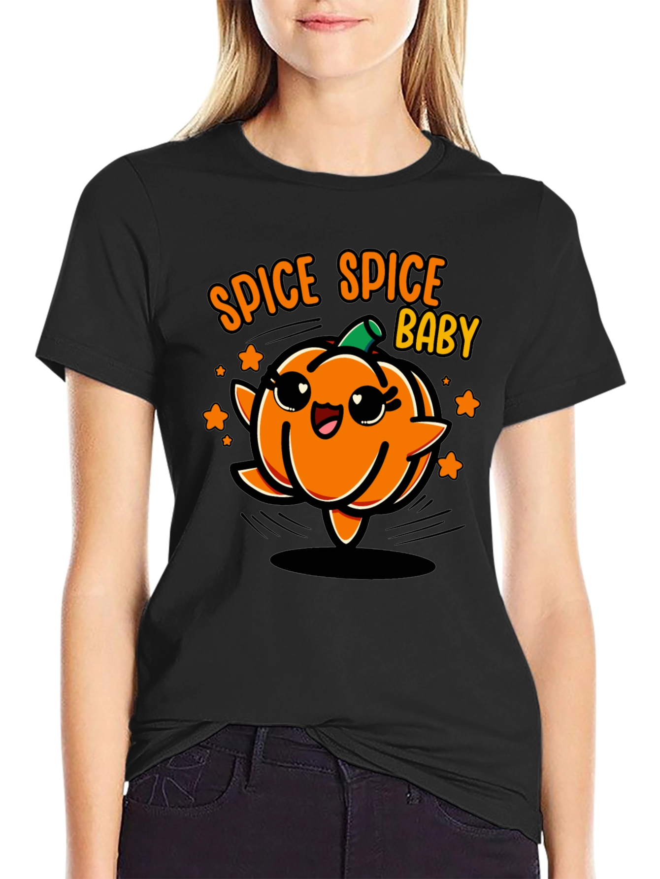 Spice Spice Baby Halloween Graphic T-Shirt