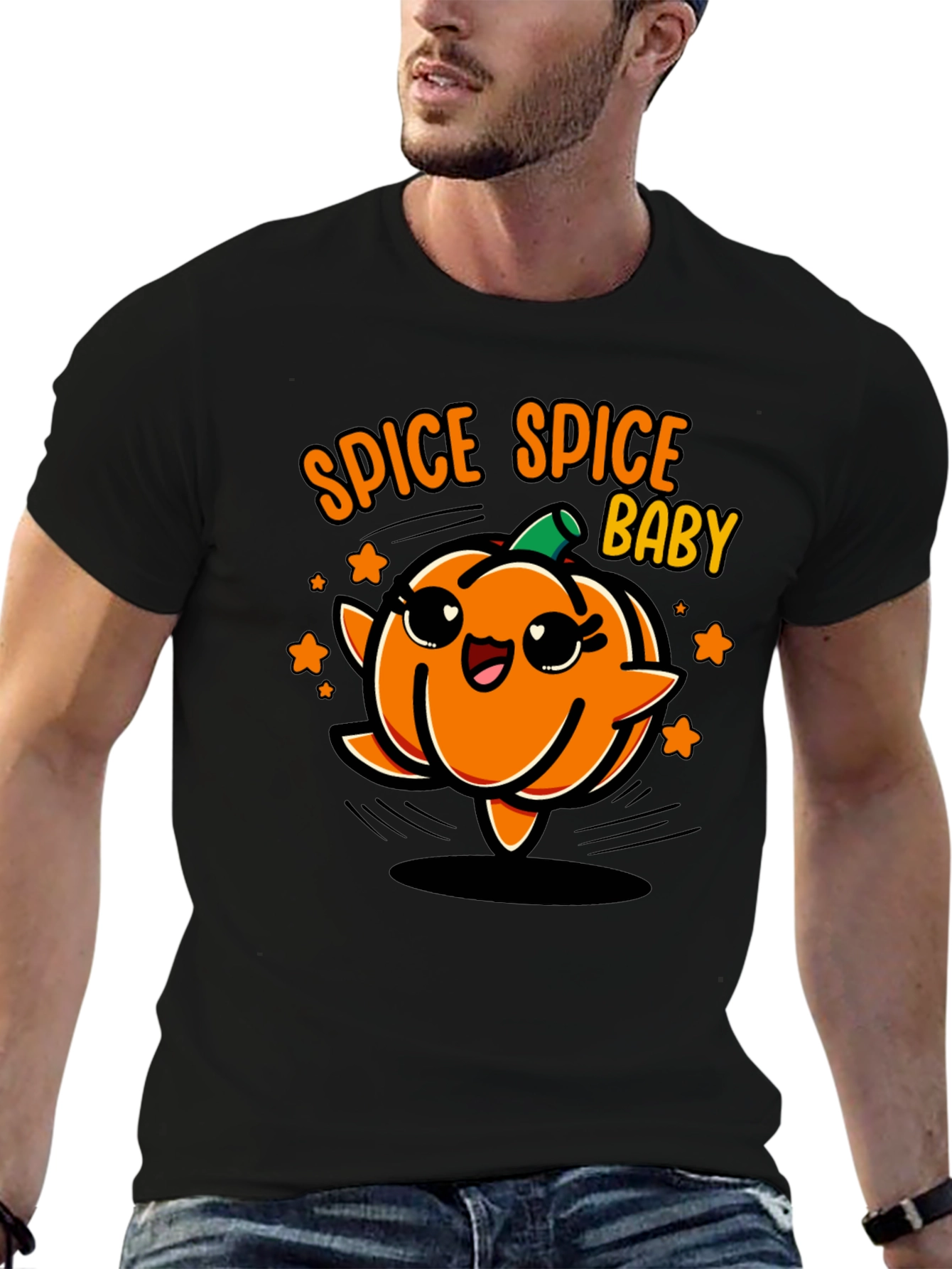 Spice Spice Baby Halloween Graphic T-Shirt