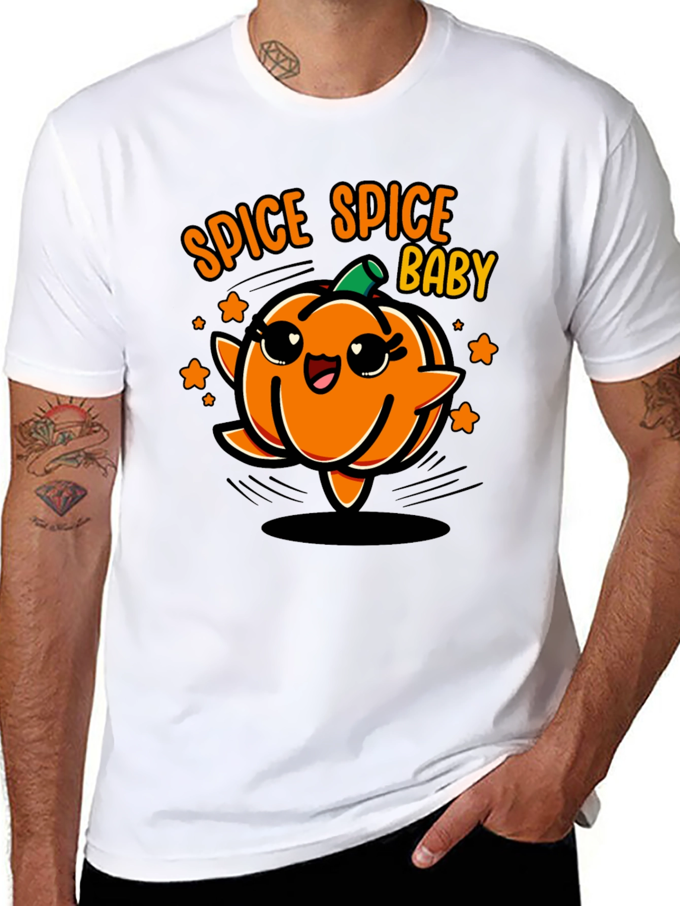 Spice Spice Baby Halloween Graphic T-Shirt