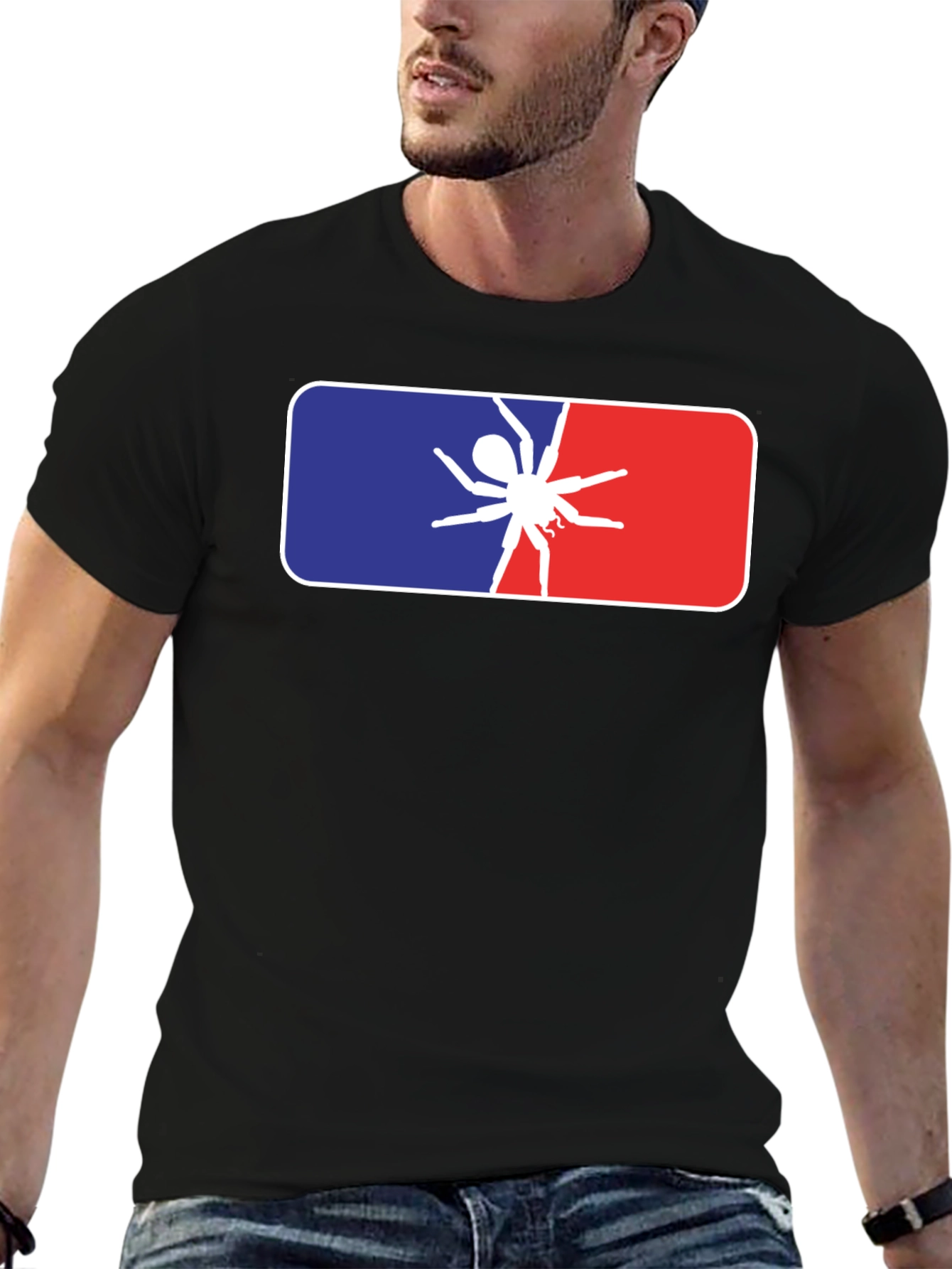 Spider Logo T-Shirt - Unique Graphic Tee