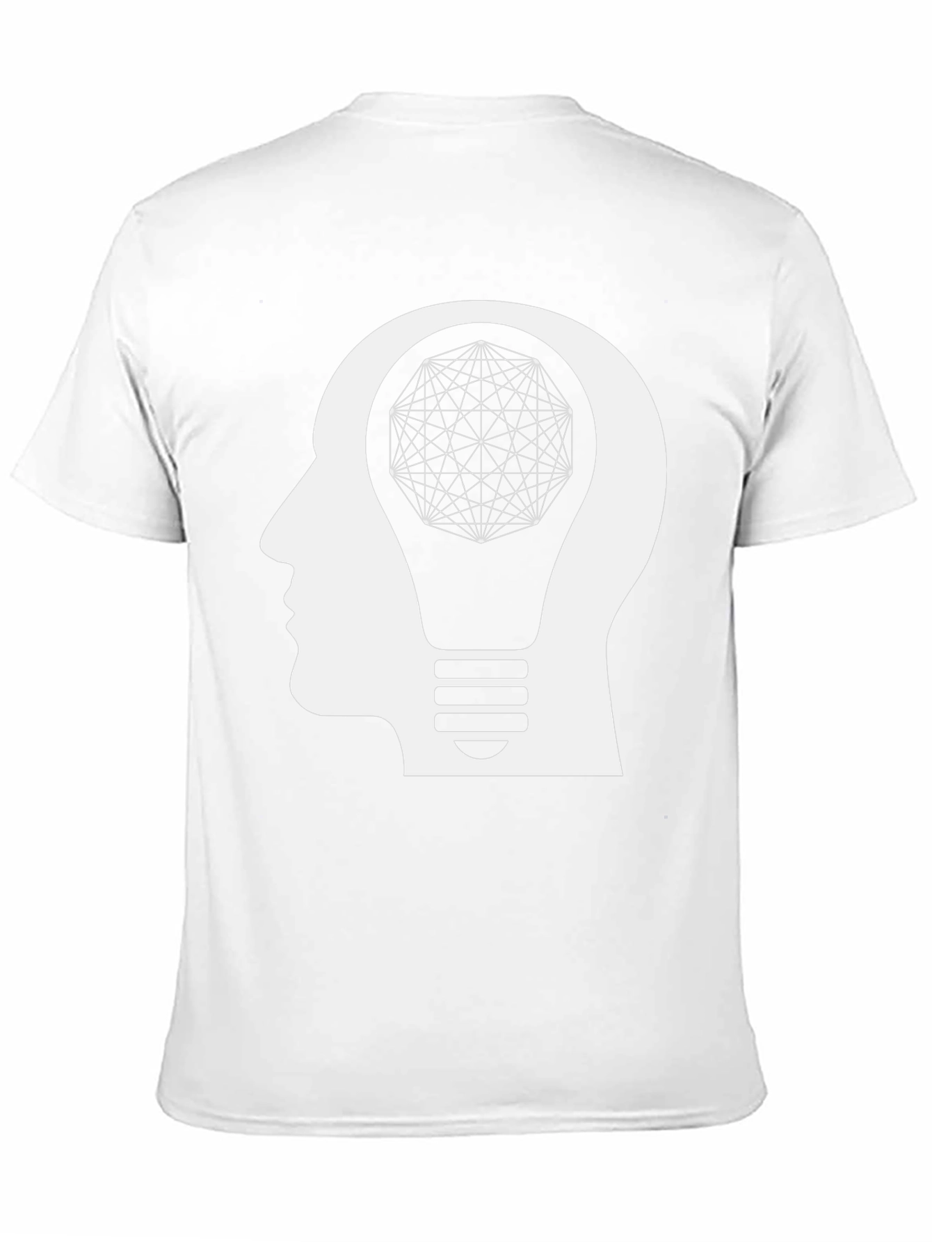 Enlightened Mind T-Shirt - Geometric Brain Power