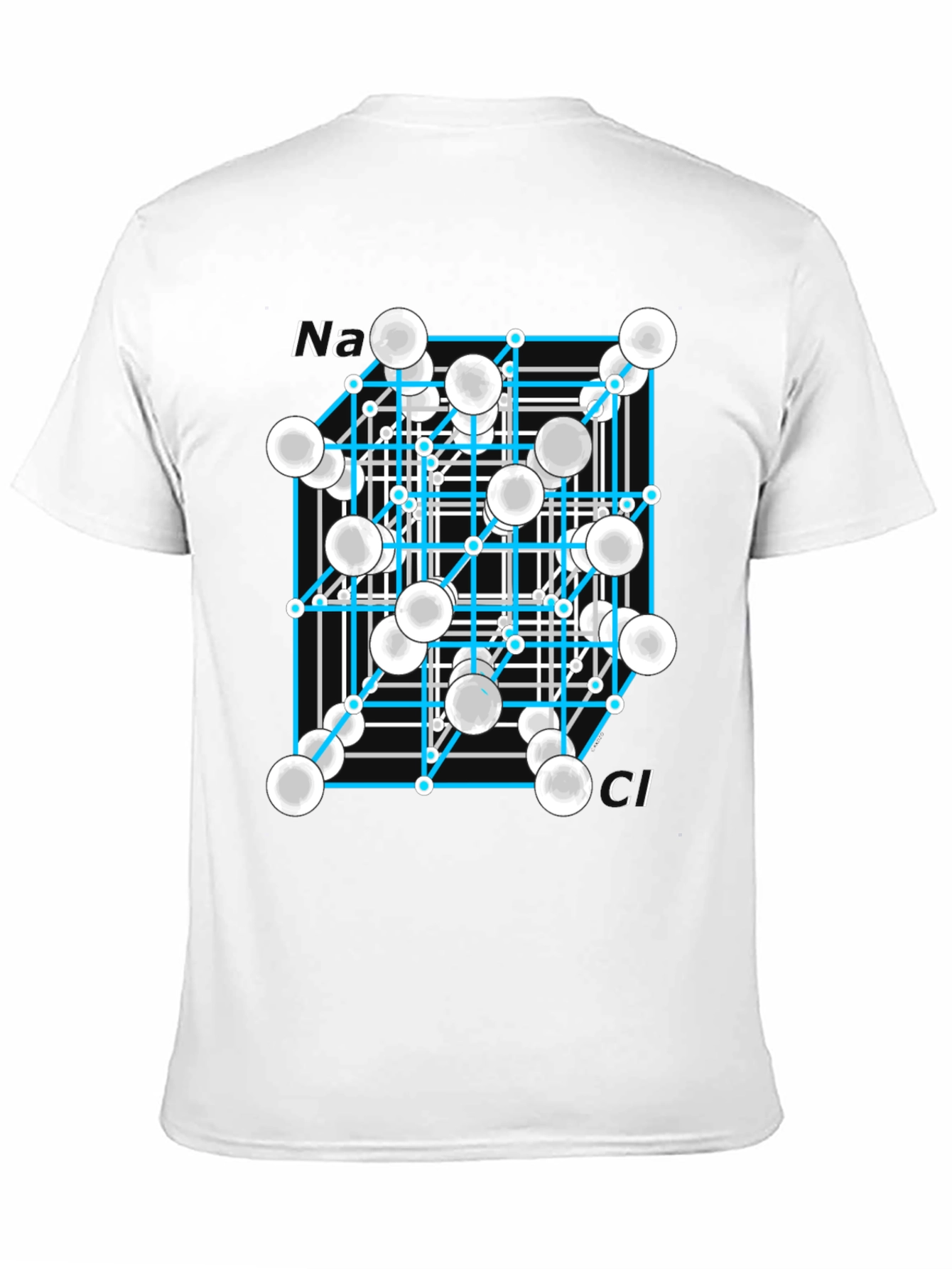 Sodium Chloride Molecule T-Shirt