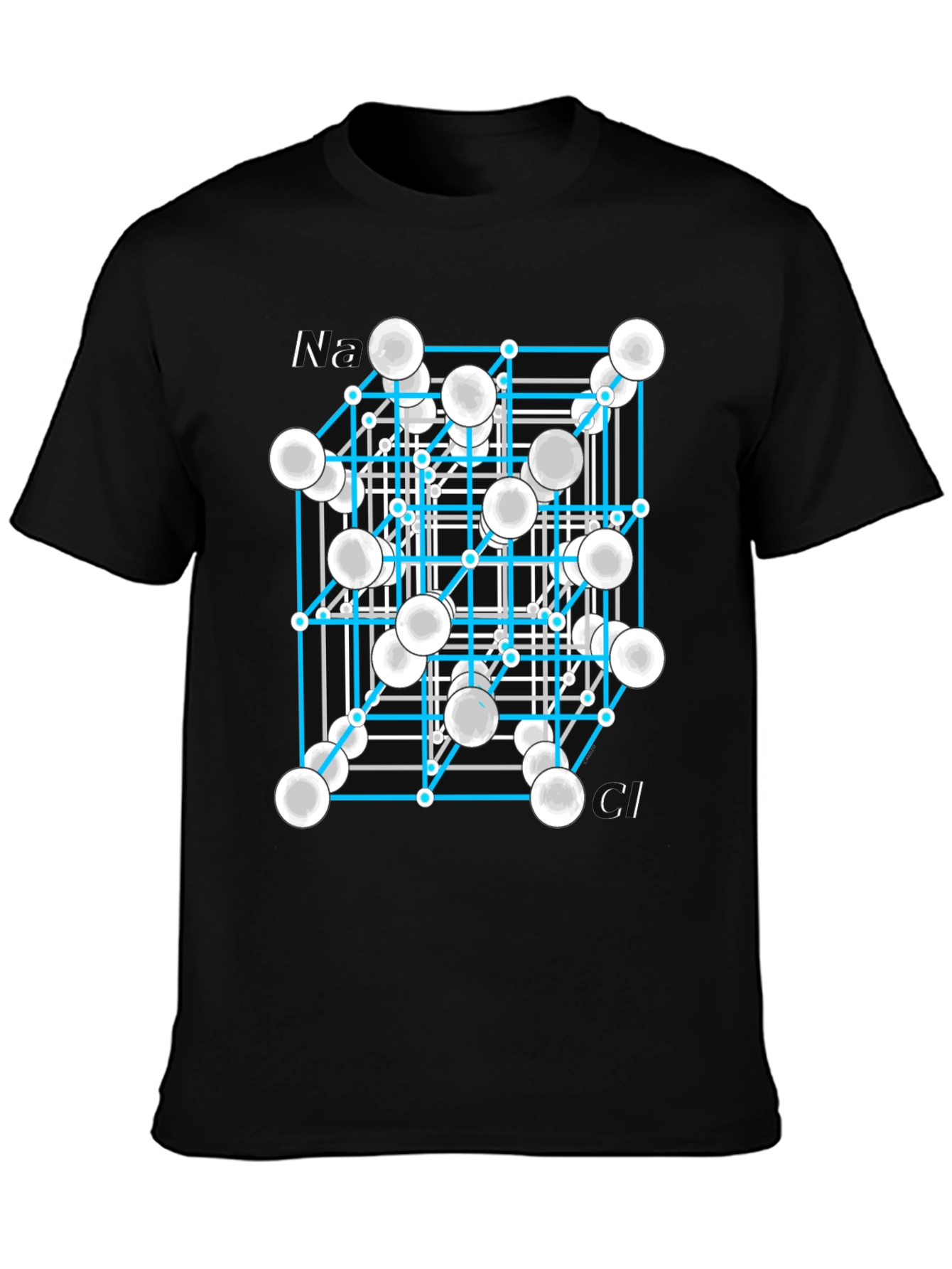 Sodium Chloride Molecule T-Shirt