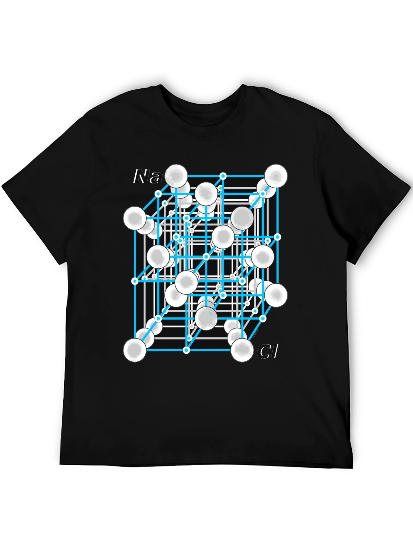 Sodium Chloride Molecule T-Shirt