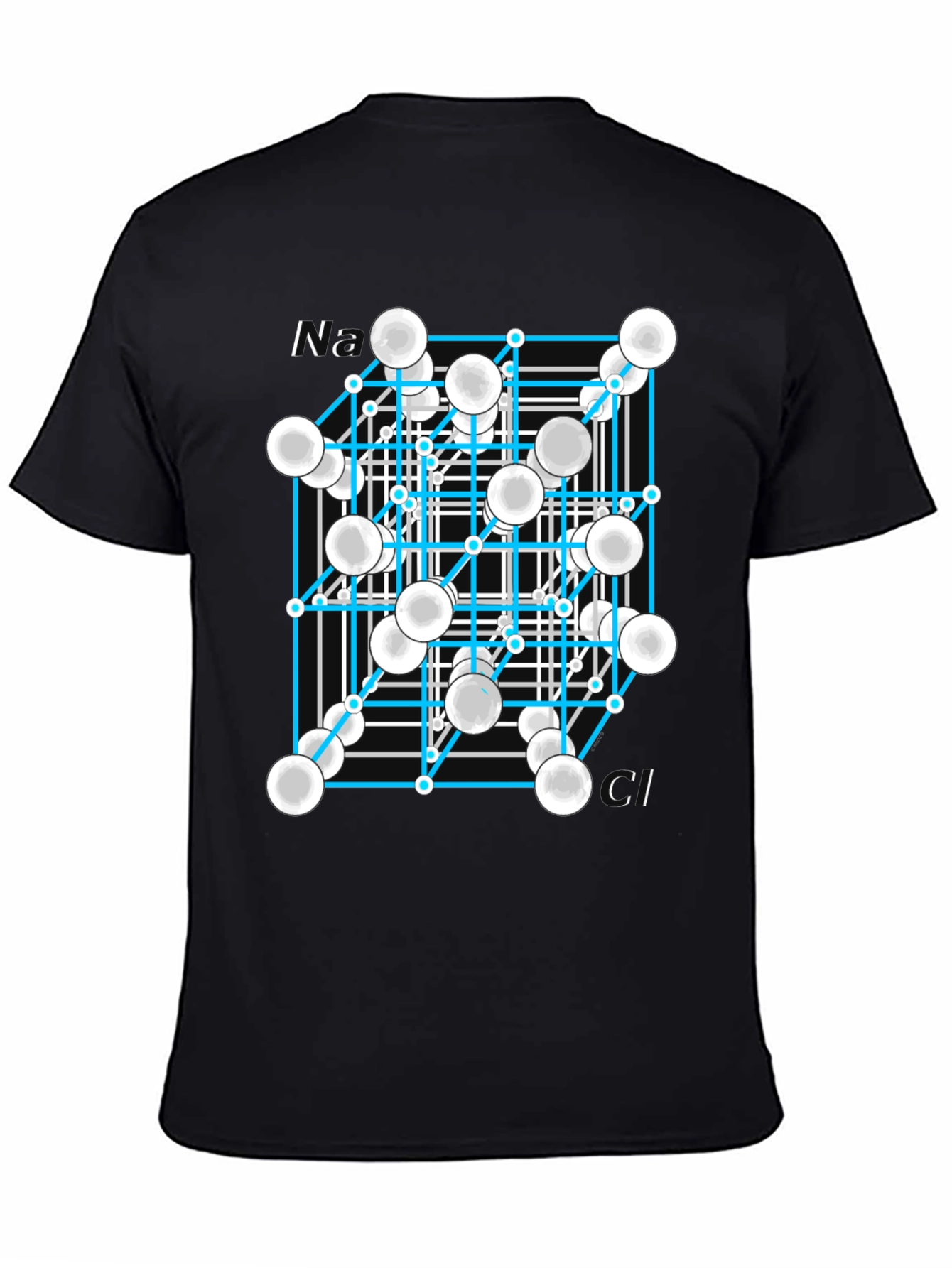 Sodium Chloride Molecule T-Shirt