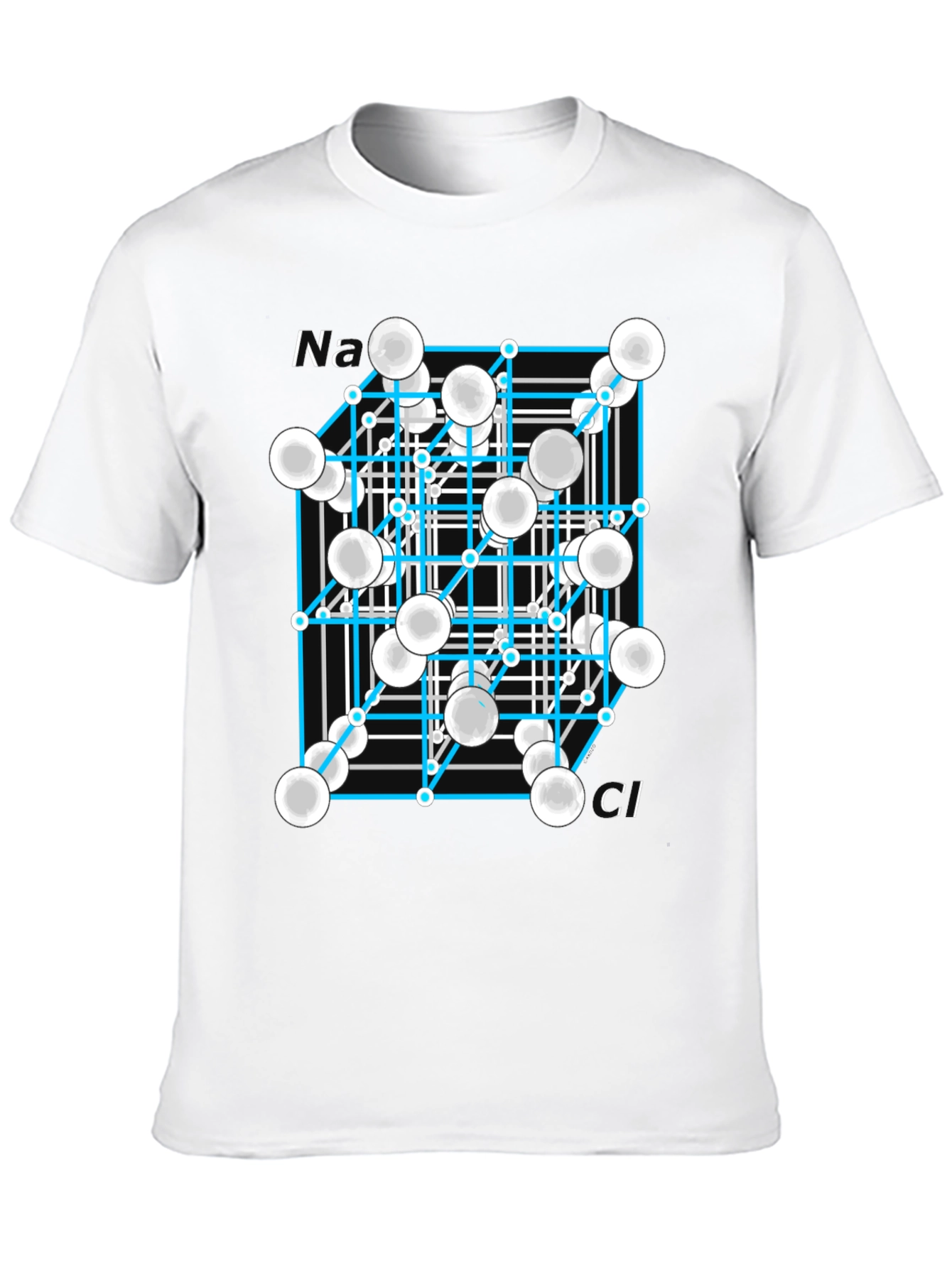 Sodium Chloride Molecule T-Shirt