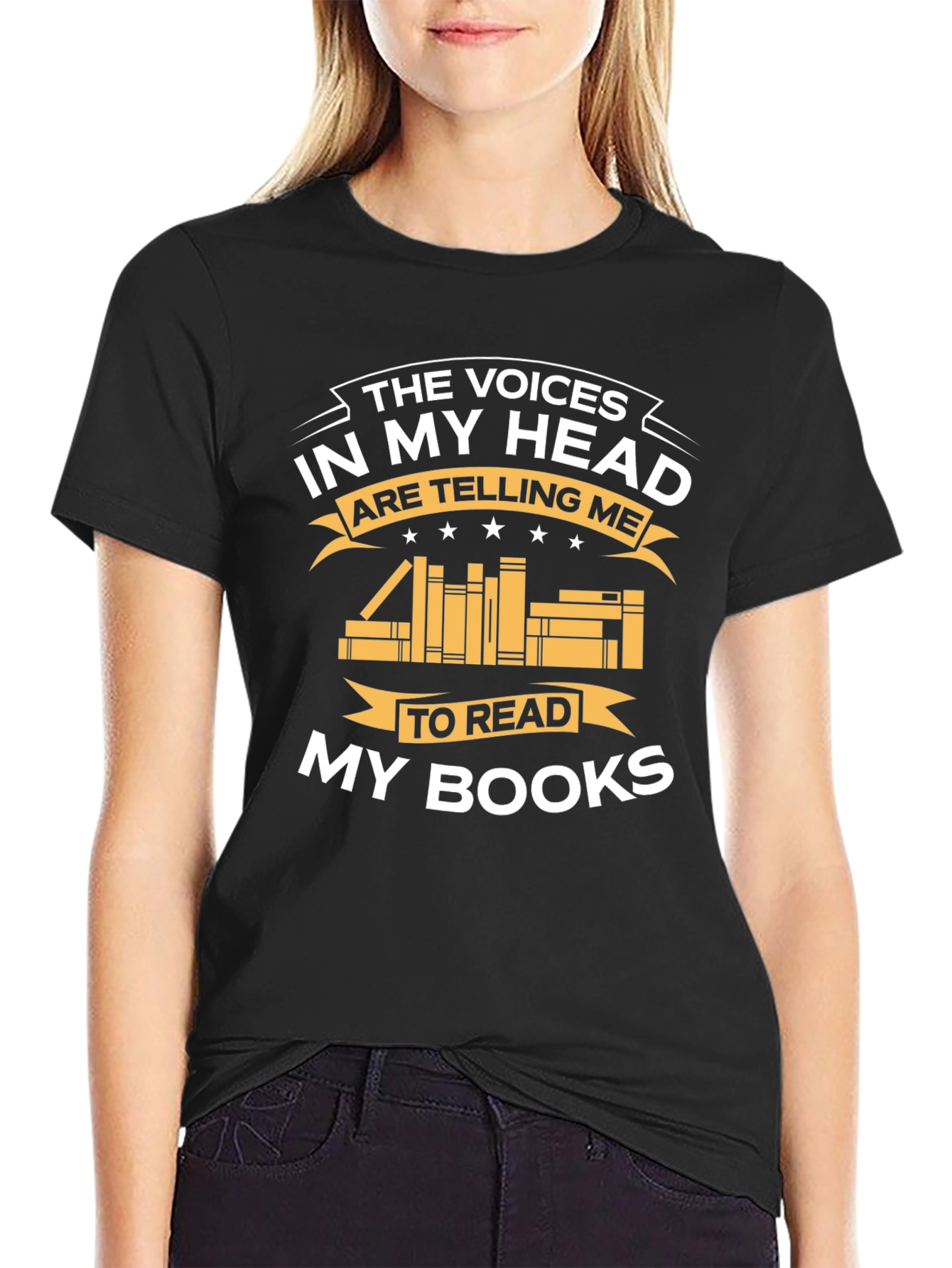 The Voices in My Head Reader Graphic Tee