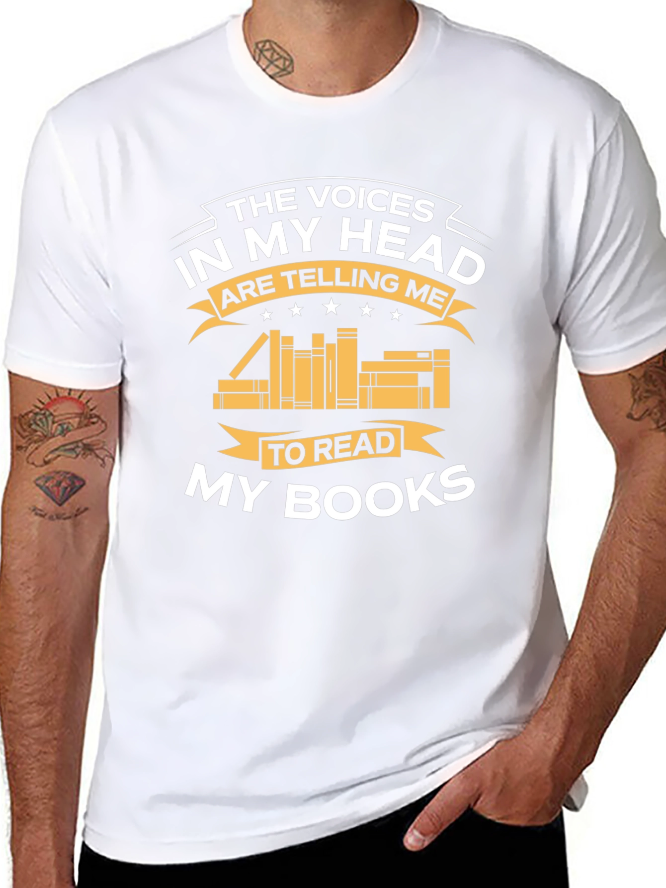 The Voices in My Head Reader Graphic Tee