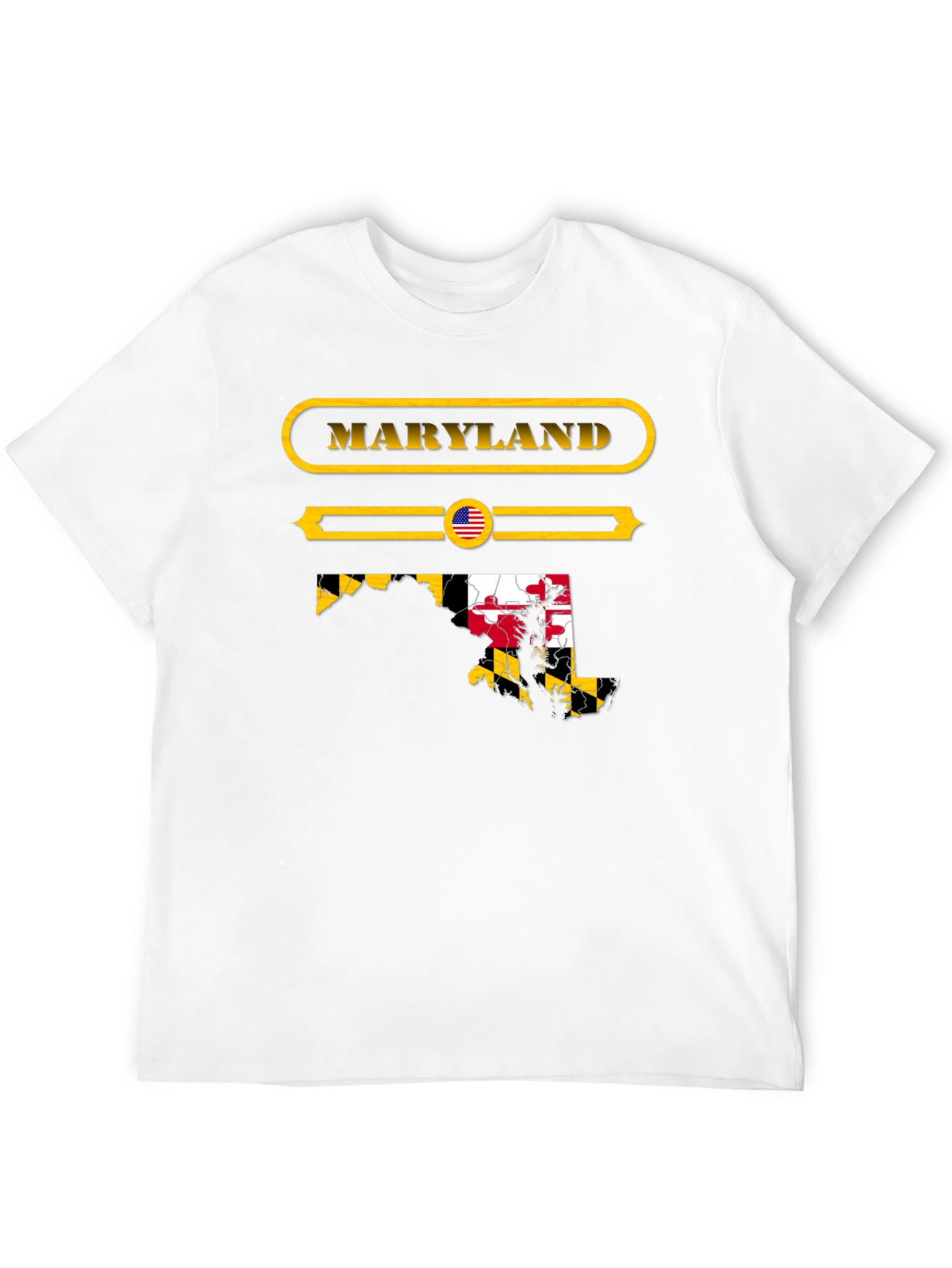 Maryland State Pride T-Shirt - Black