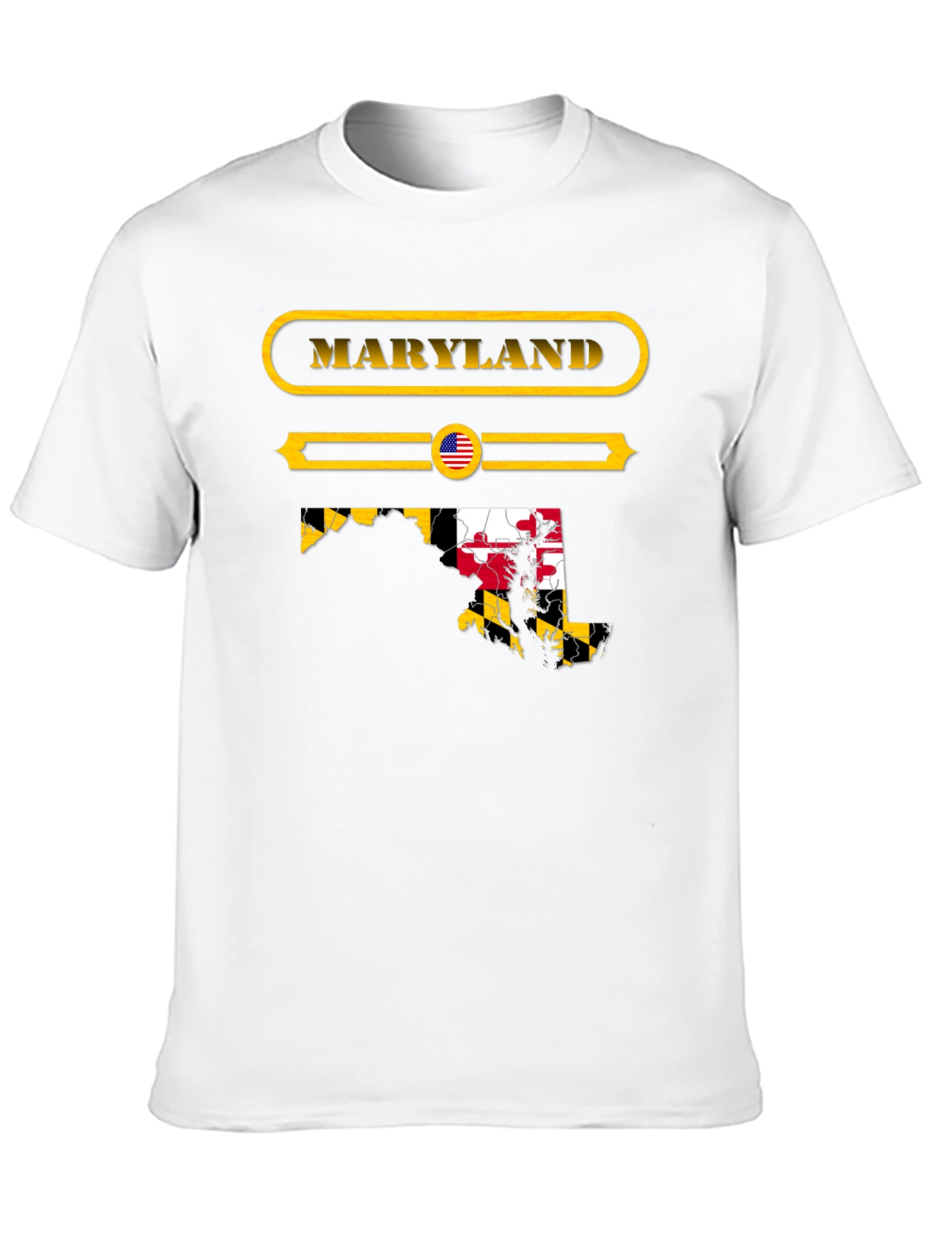 Maryland State Pride T-Shirt - Black