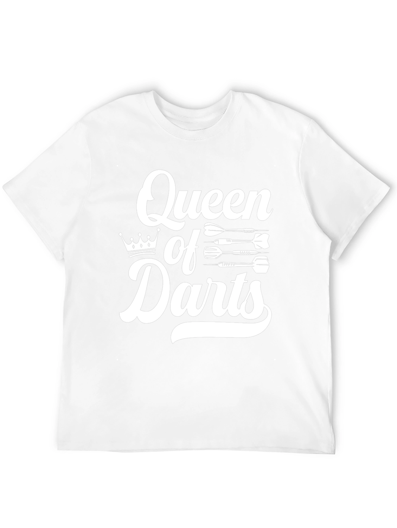 Queen of Darts Graphic T-Shirt - Dart Player Apparel