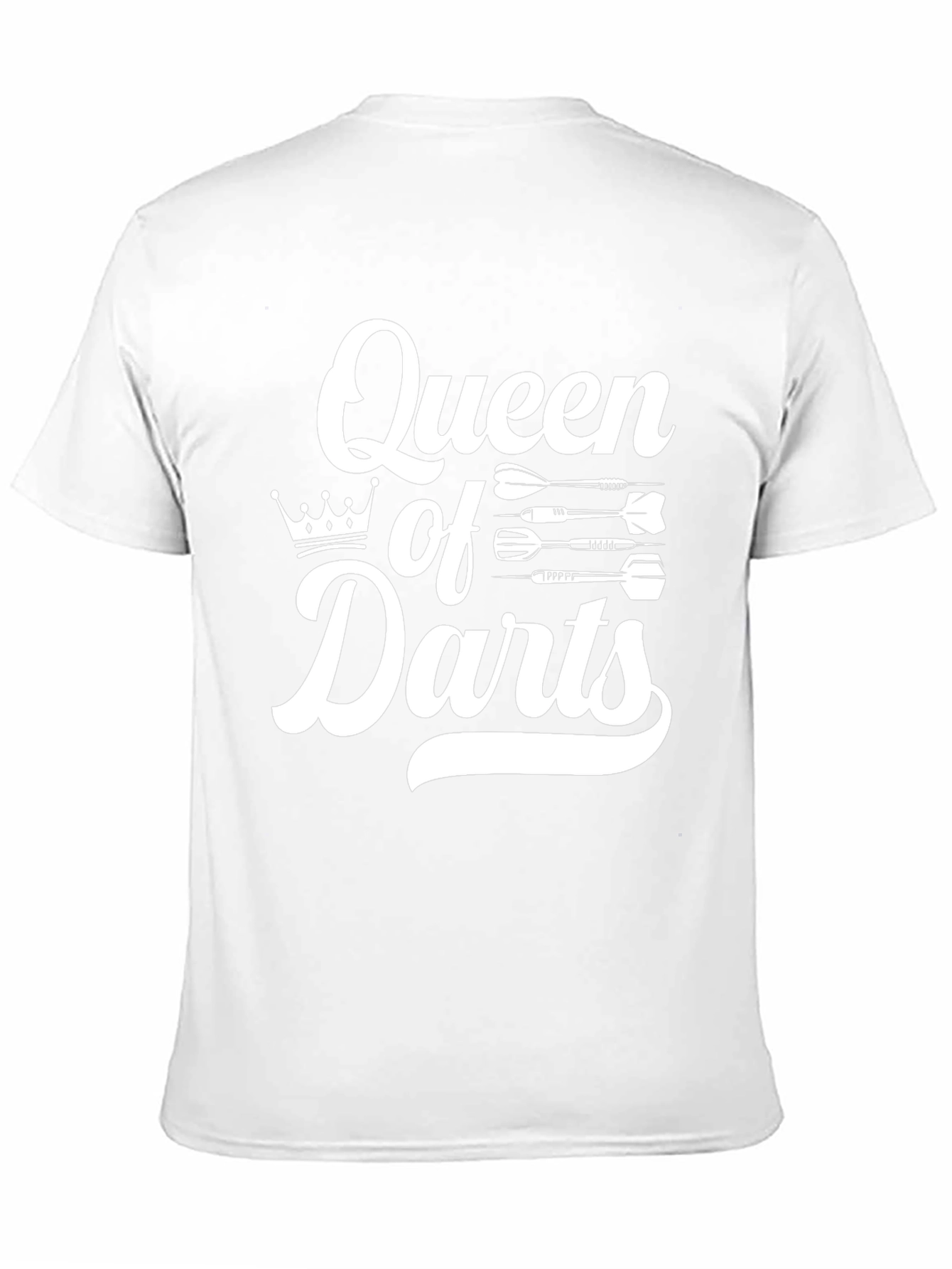 Queen of Darts Graphic T-Shirt - Dart Player Apparel