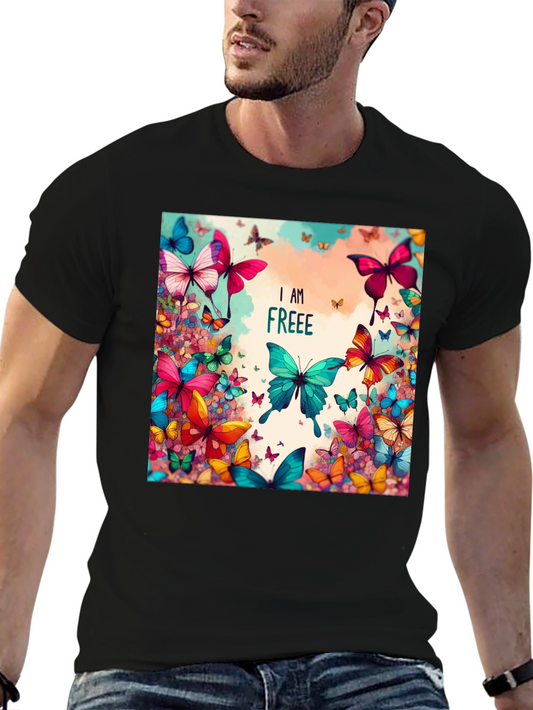 I am Free Butterfly T-Shirt