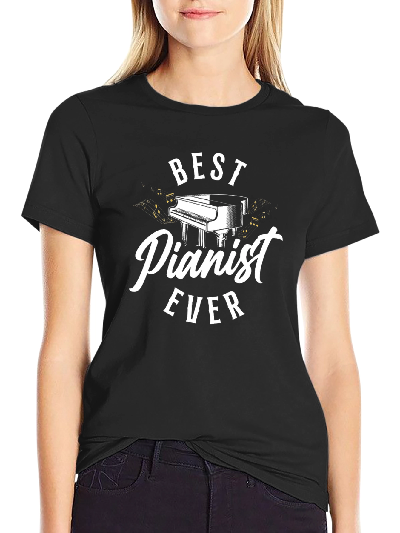 Best Pianist Ever T-Shirt - Music Lover Tee