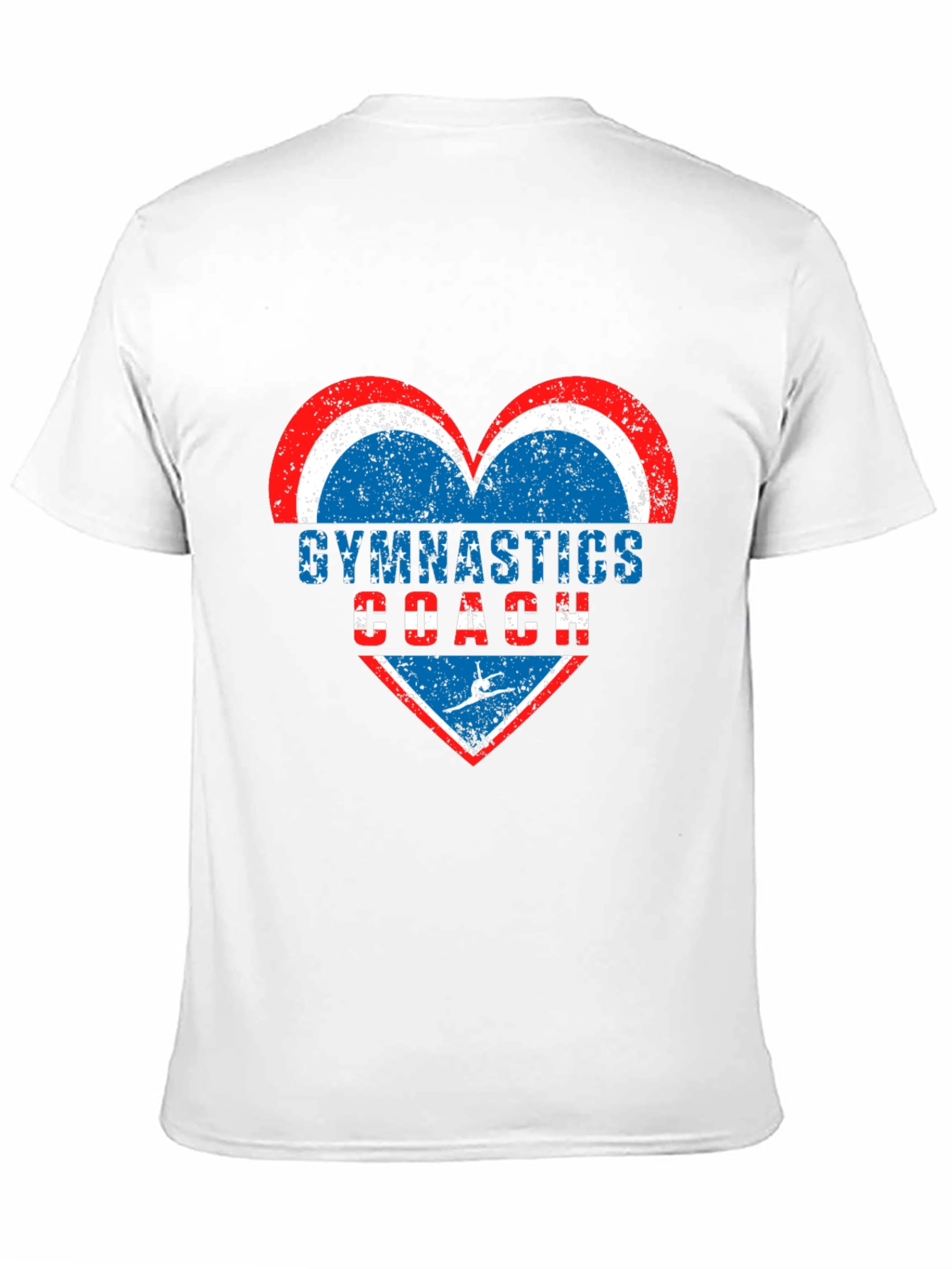 Gymnastics Coach Heart T-Shirt