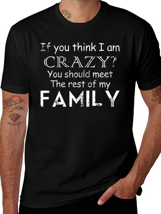 Funny Crazy Family T-Shirt