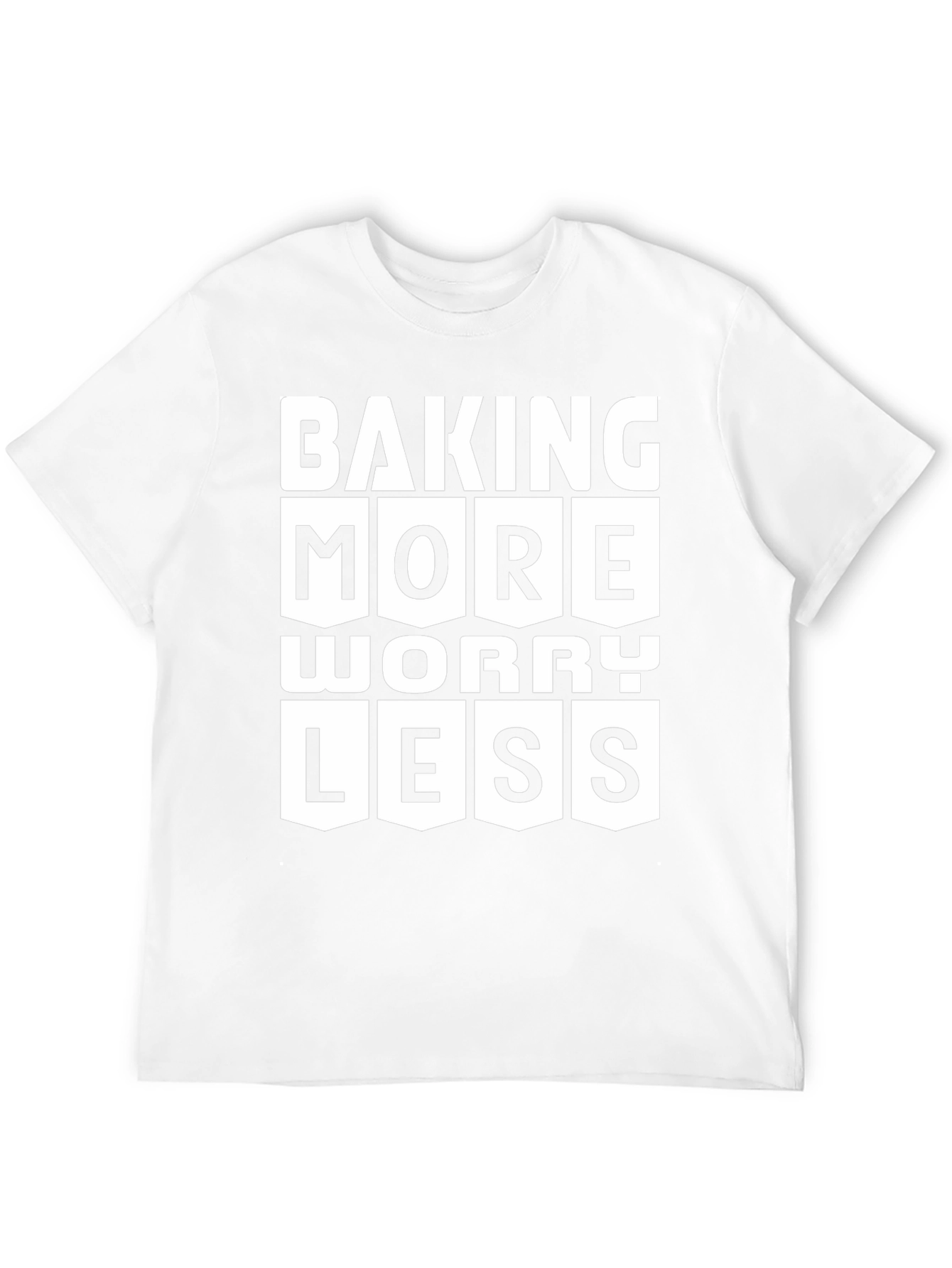 Baking More Worry Less Graphic Tee