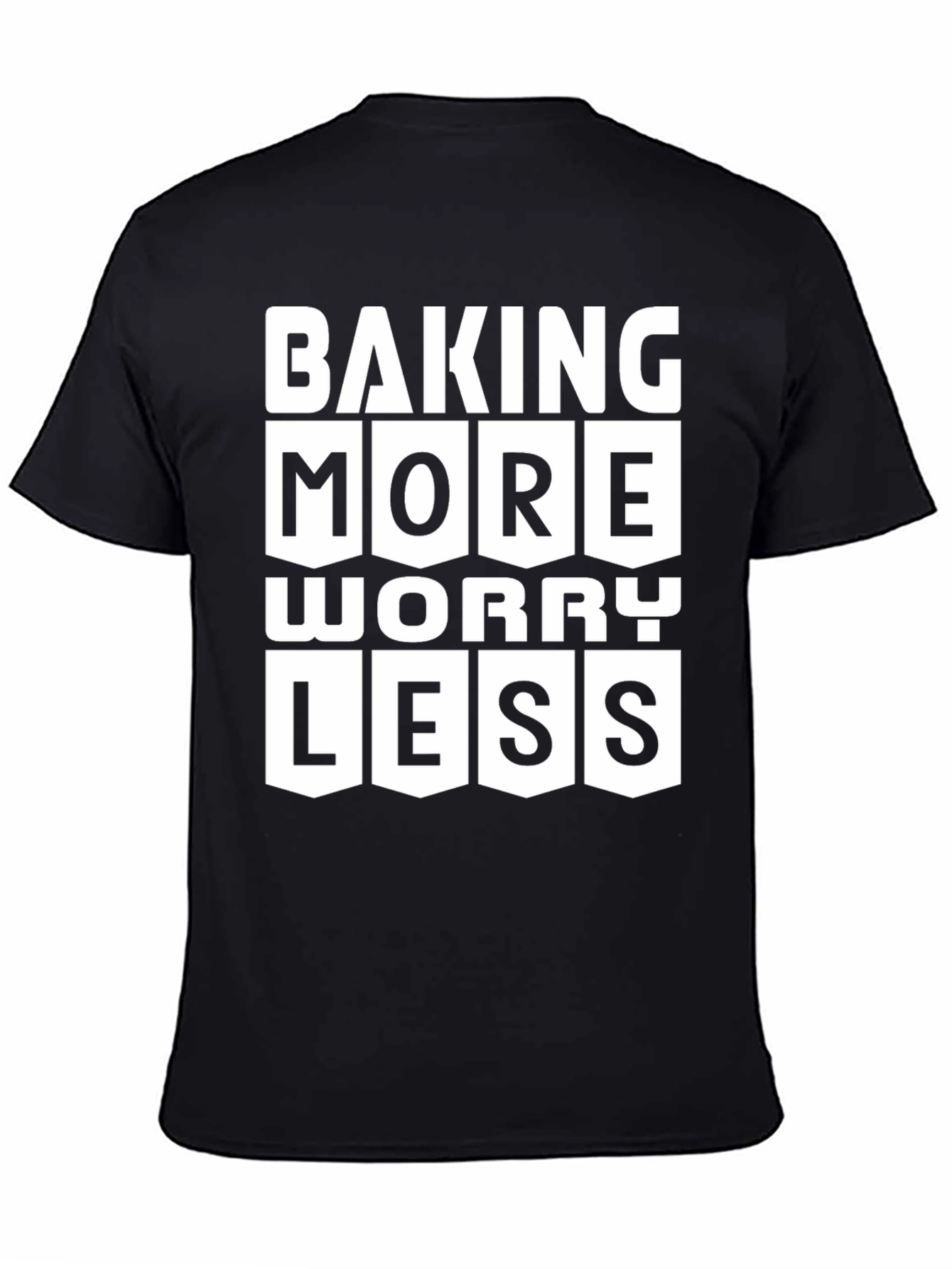 Baking More Worry Less Graphic Tee