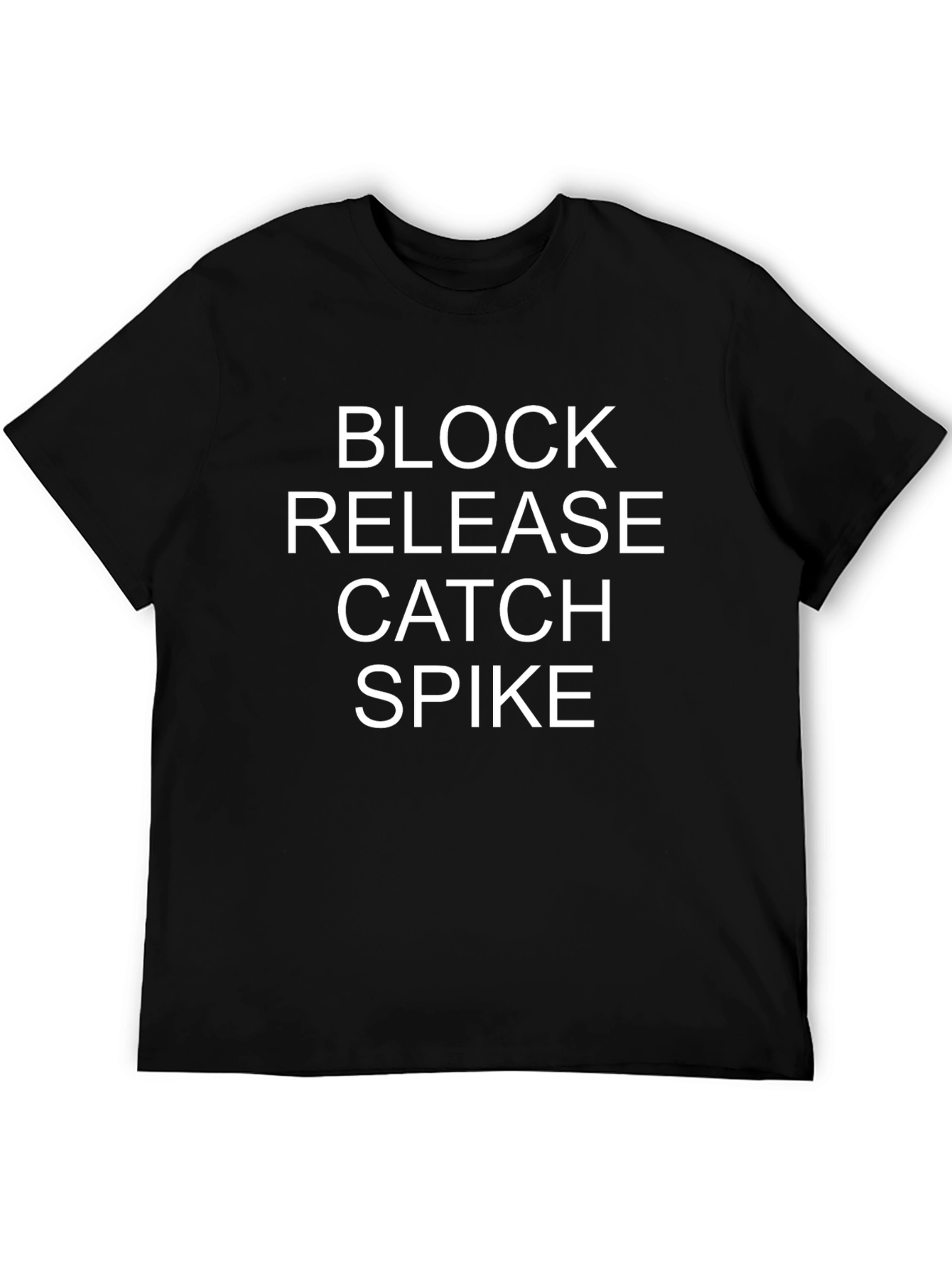 Volleyball Player T-Shirt Block Release Catch Spike Tee