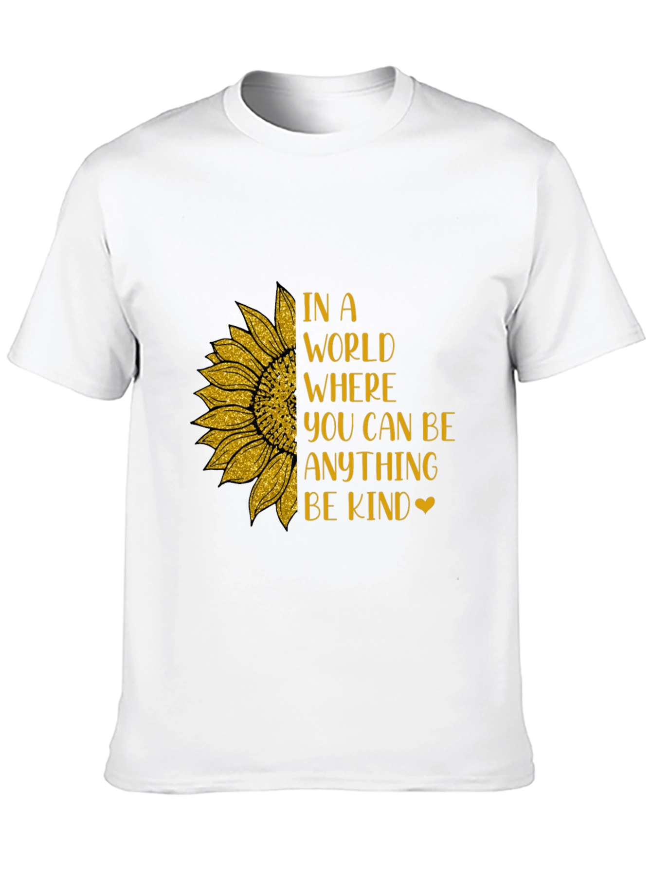 Kindness Sunflower Graphic Tee