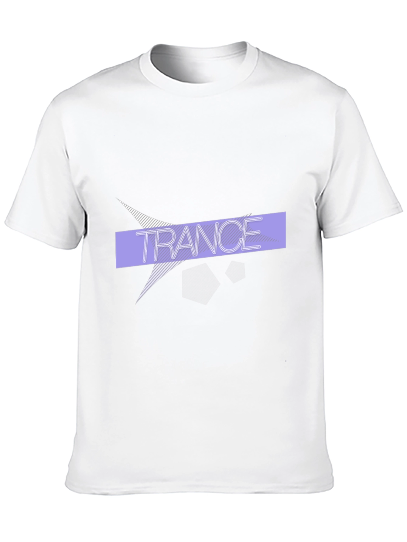 Trance Graphic Print Black T-Shirt