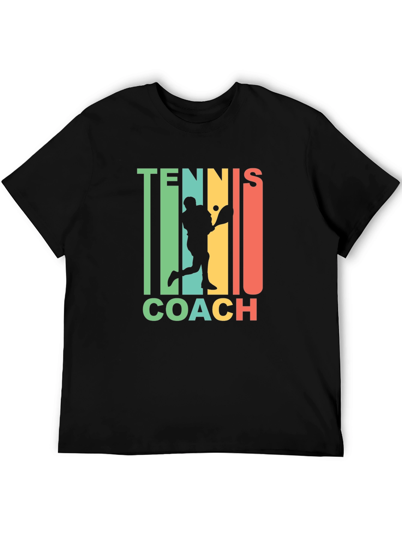 Tennis Coach Graphic T-Shirt