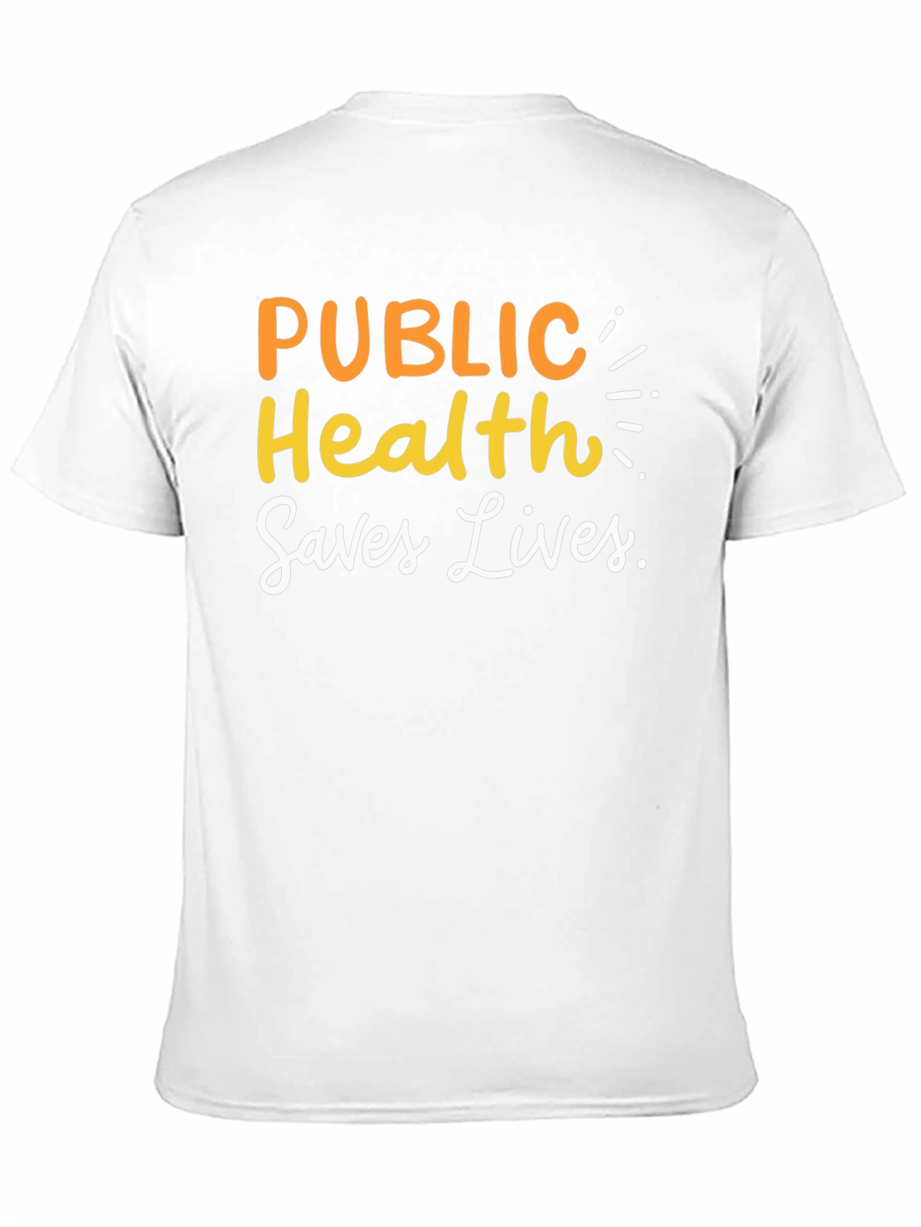 Public Health Saves Lives Graphic Tee