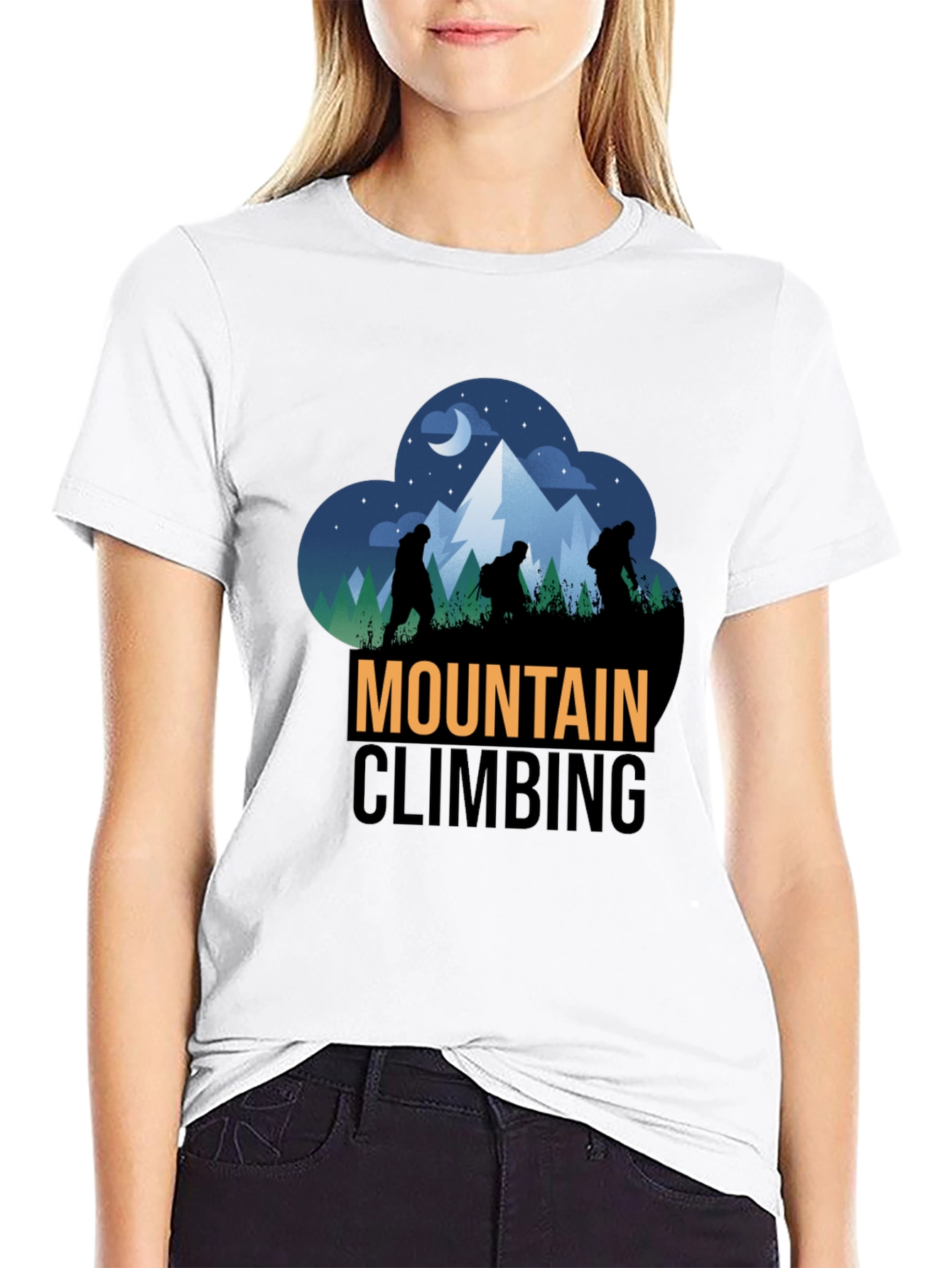 Mountain Climbing Graphic T-Shirt