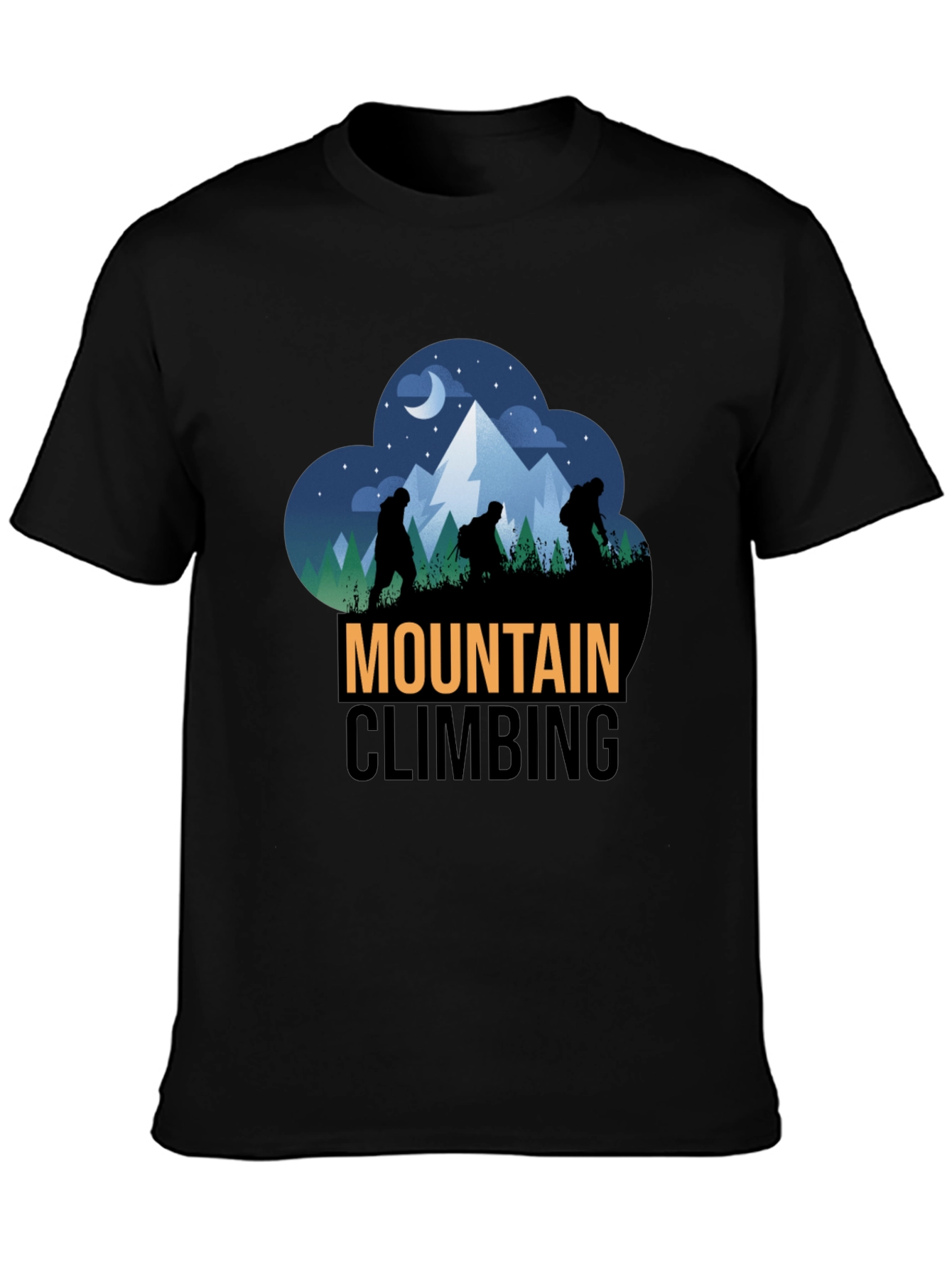 Mountain Climbing Graphic T-Shirt