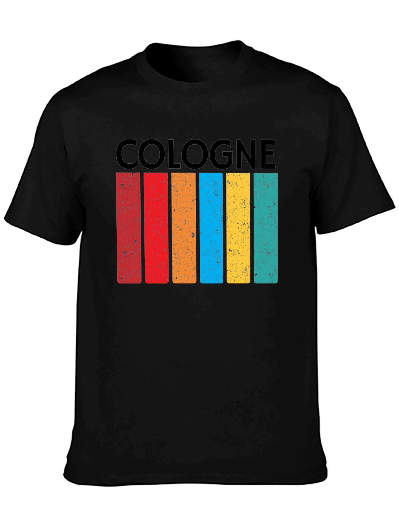 Cologne Retro Striped T-Shirt