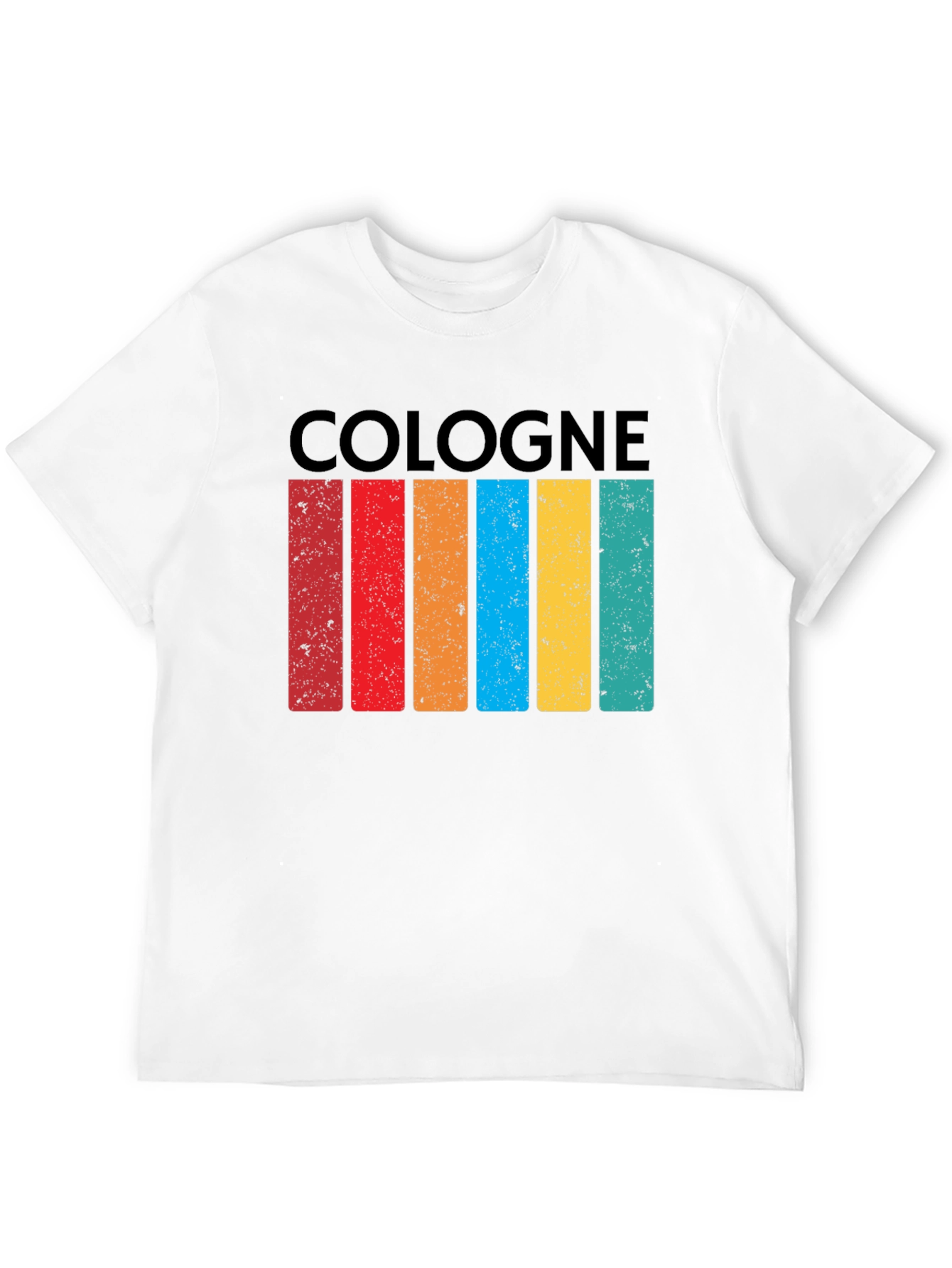 Cologne Retro Striped T-Shirt
