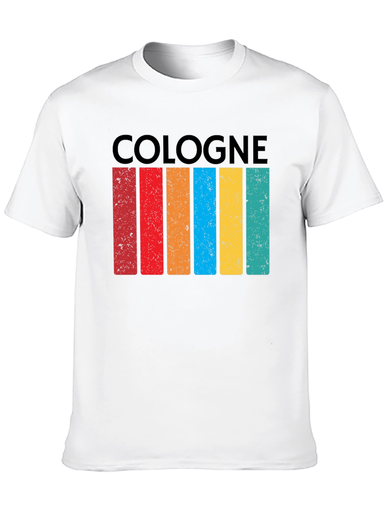 Cologne Retro Striped T-Shirt