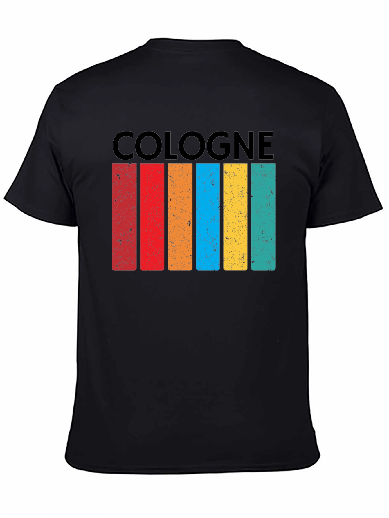 Cologne Retro Striped T-Shirt