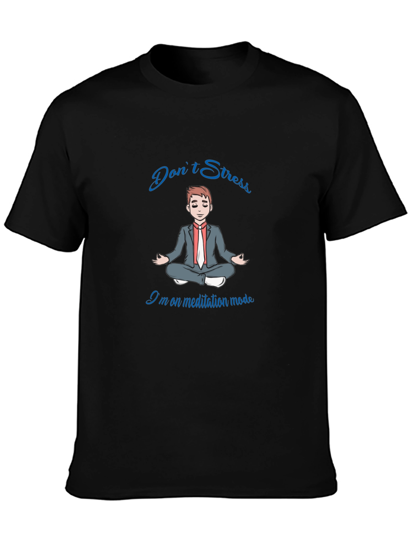 Mens Meditation Mode T-Shirt