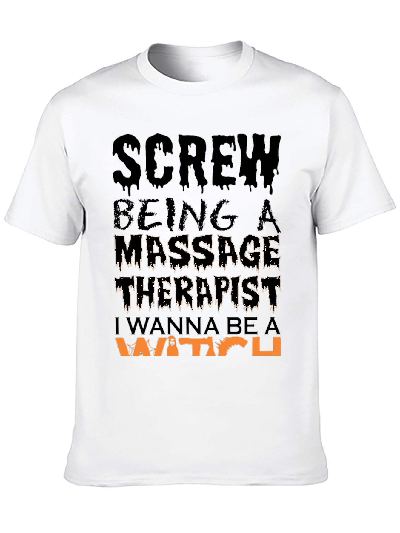 Massage Therapist Witch Halloween T-Shirt
