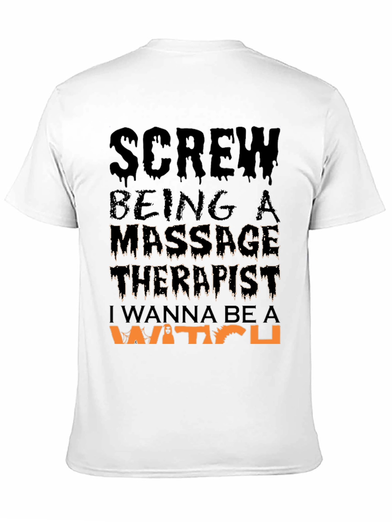 Massage Therapist Witch Halloween T-Shirt