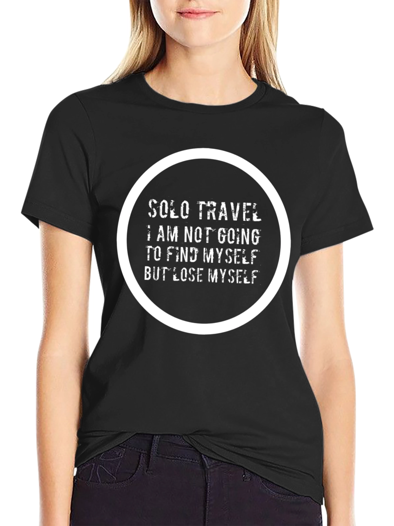 Solo Travel Lose Myself T-Shirt - Unique Design