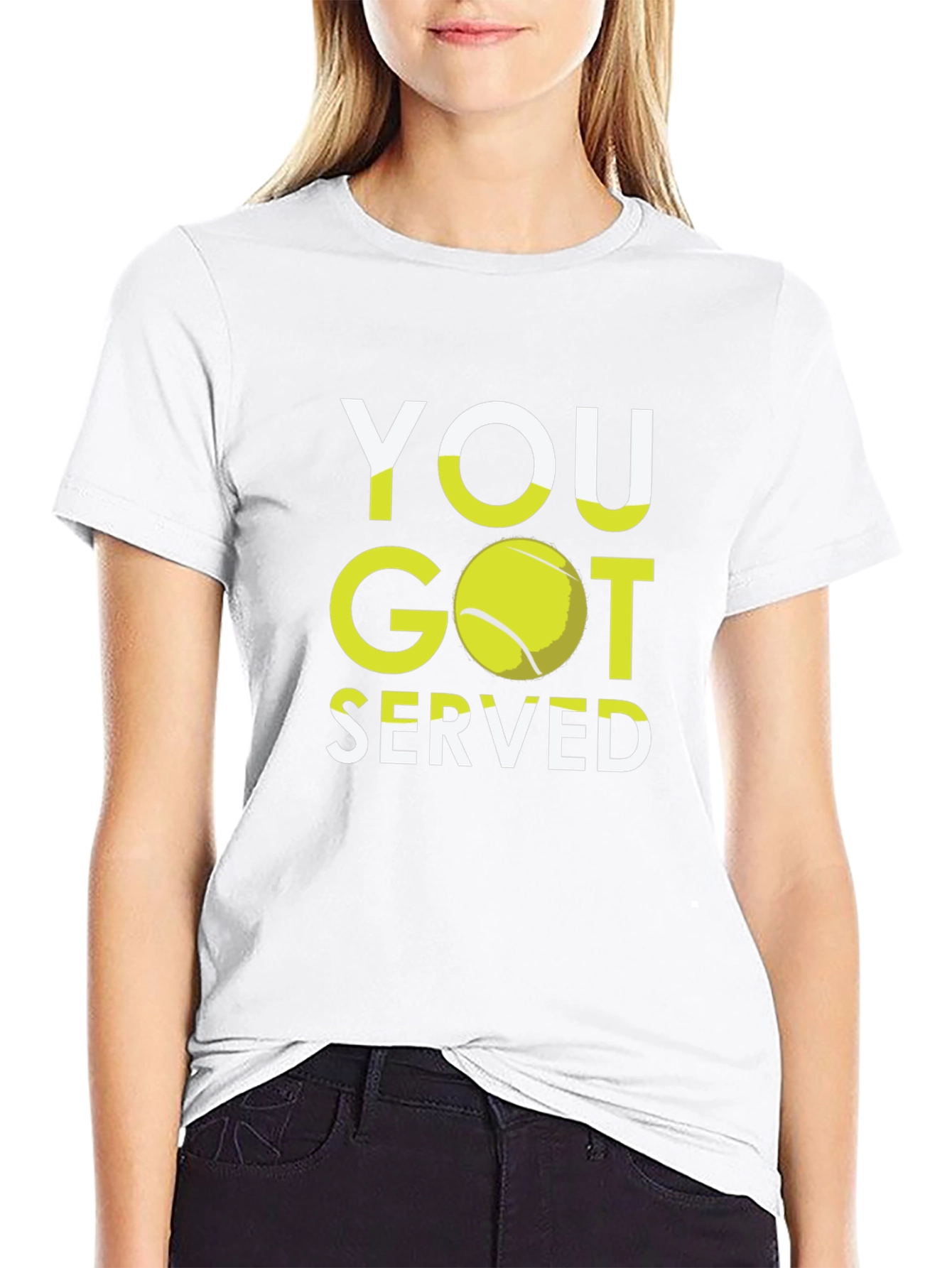 You Got Served Tennis Graphic T-Shirt