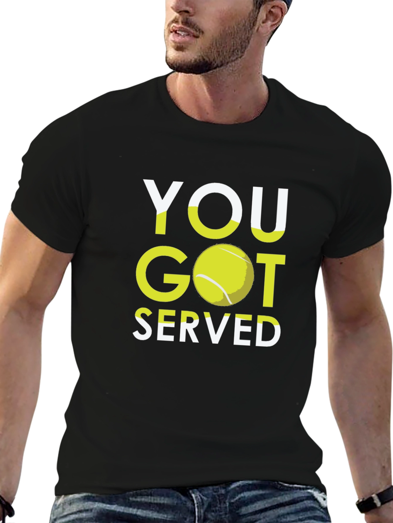 You Got Served Tennis Graphic T-Shirt