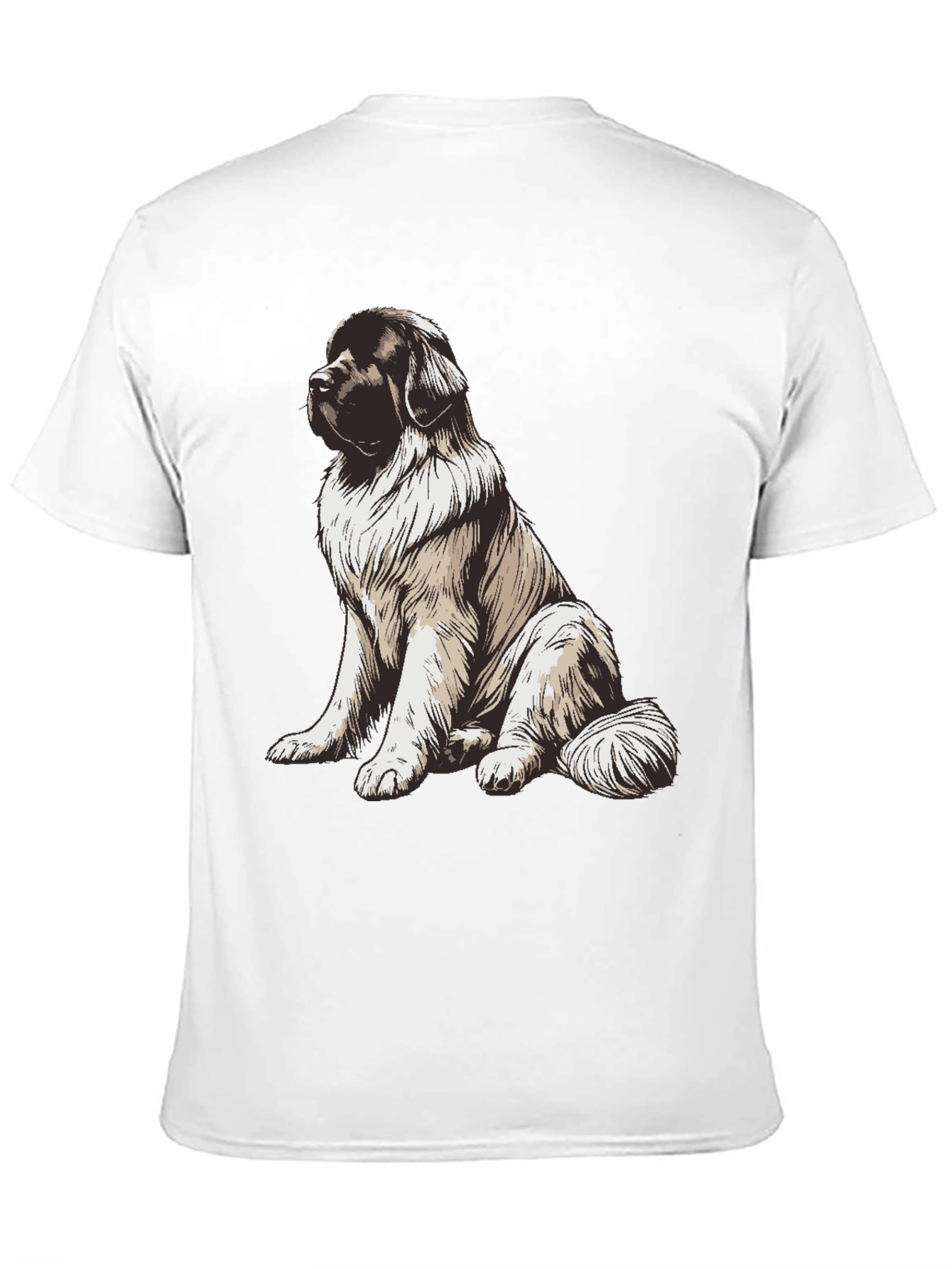 Dog Lovers Graphic Tee: Gentle Giant Design