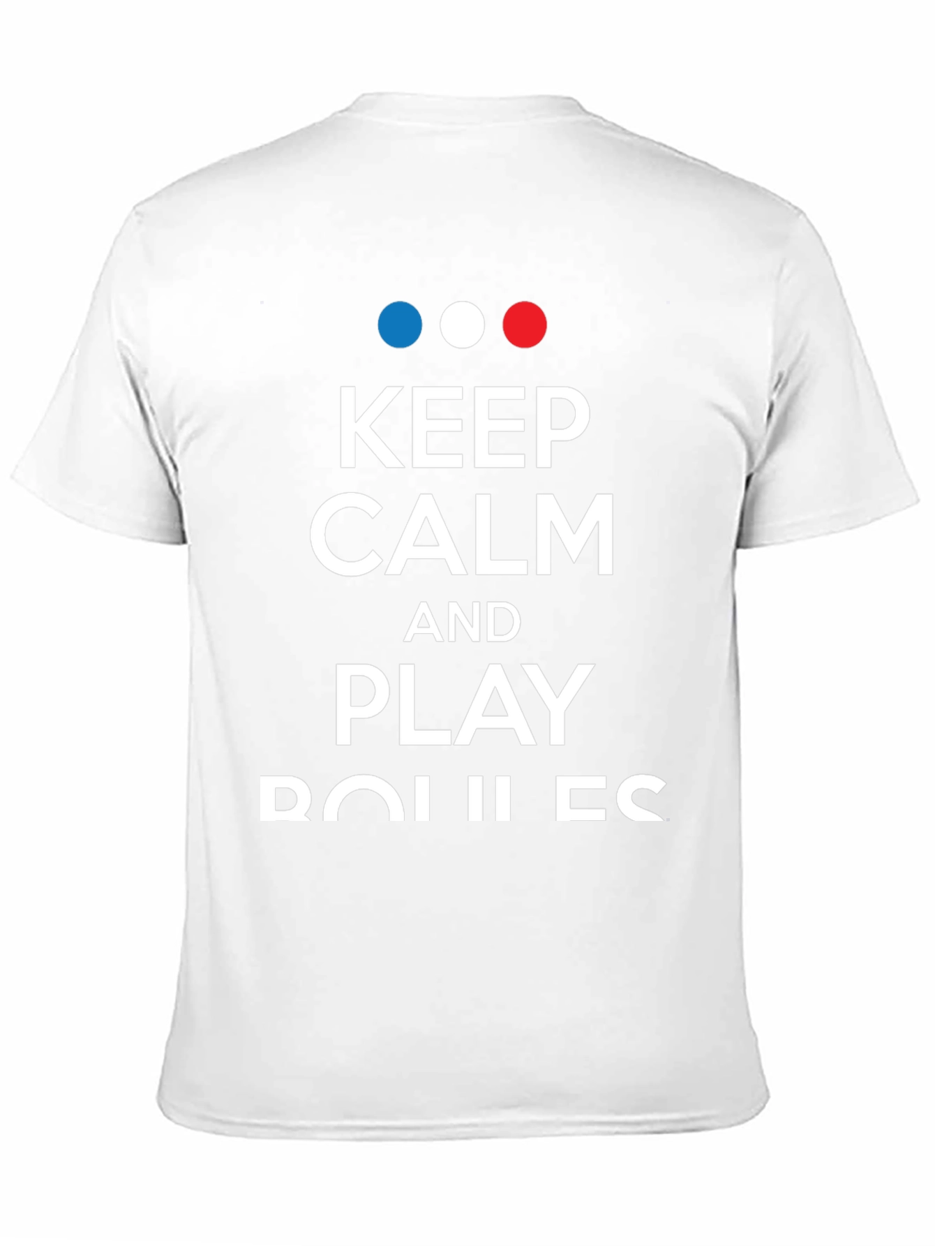 Keep Calm and Play Boules T-Shirt - Black